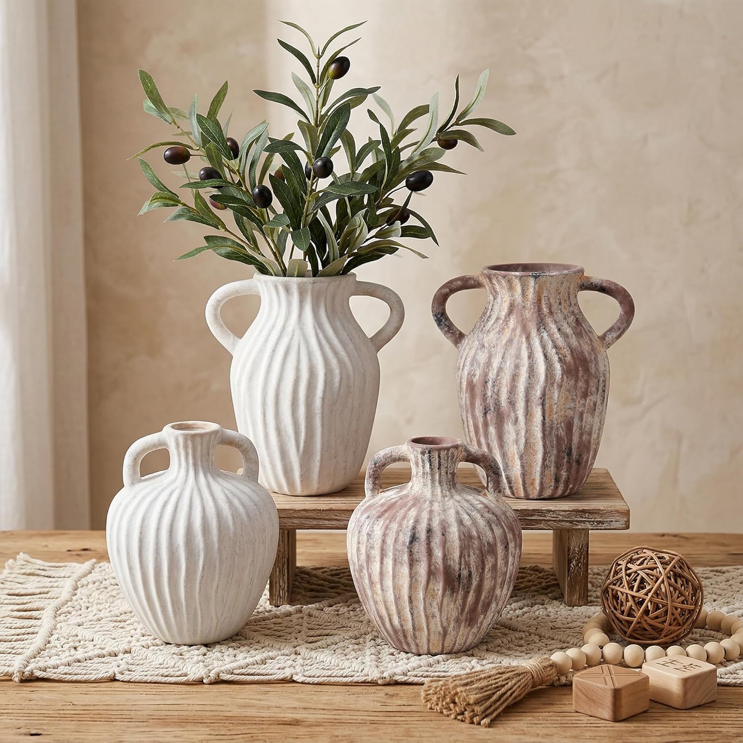 Ceramic Vases / Terra / Set of 2