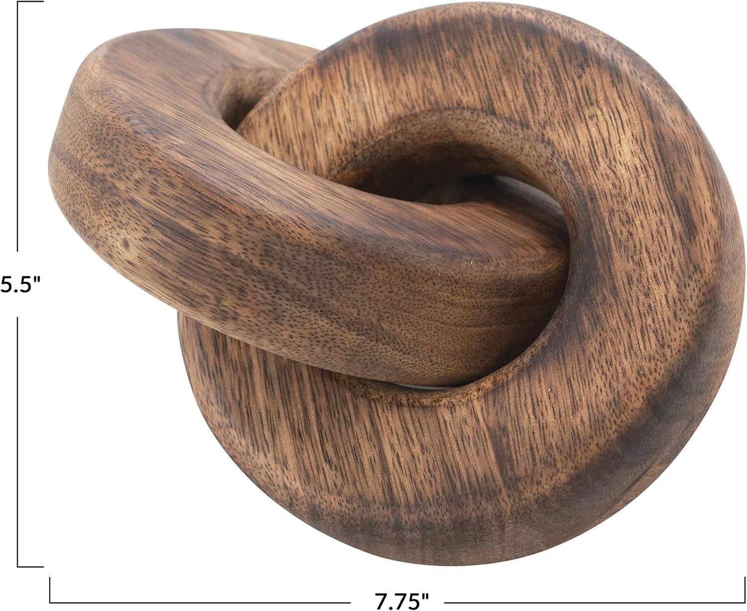 Creative Co-Op Mango Wood Chain Link