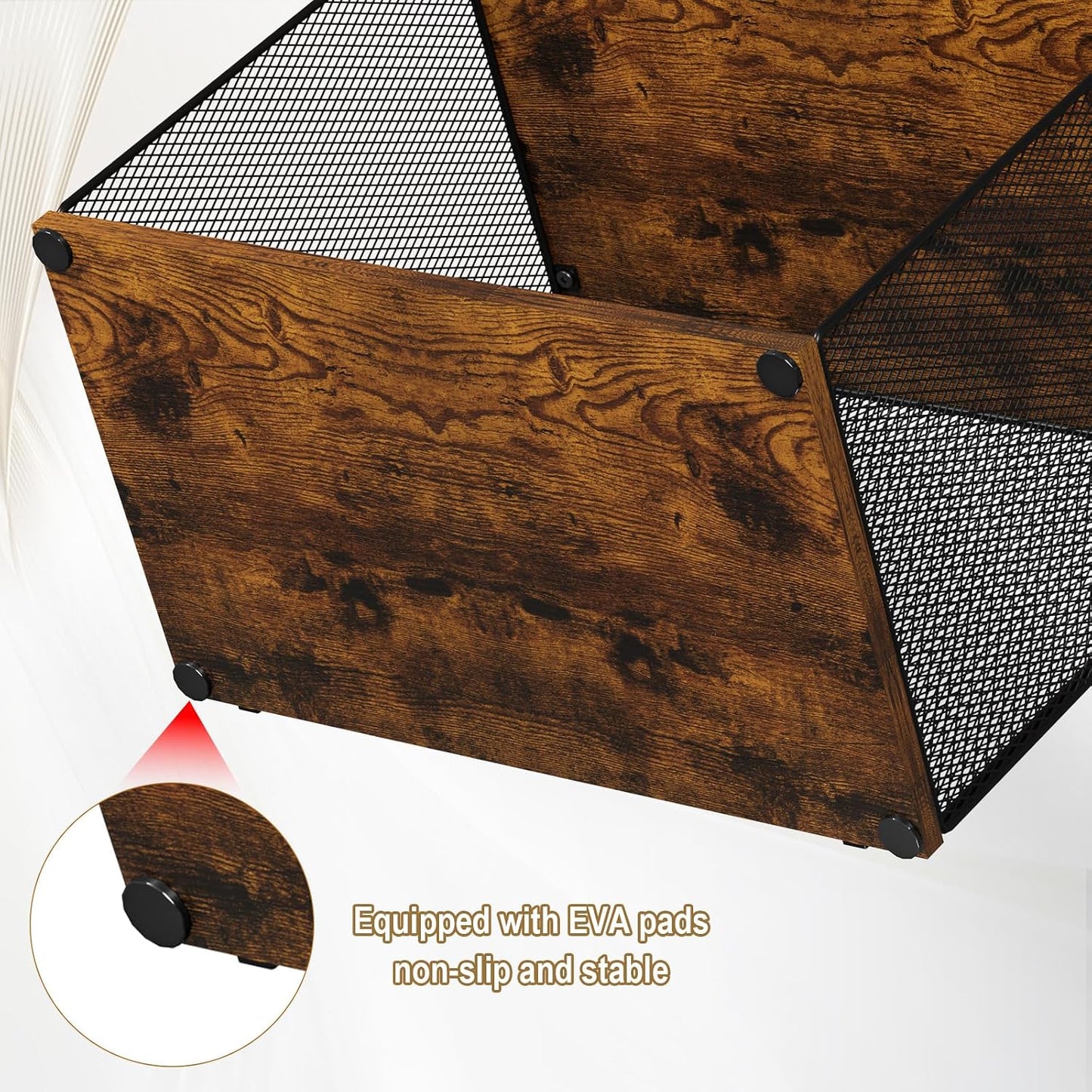 1 Cube Vinyl Record Storage Furniture Wooden Record Holder Shelf Storage | Modular Stackable, 55-70 Vinyl Album