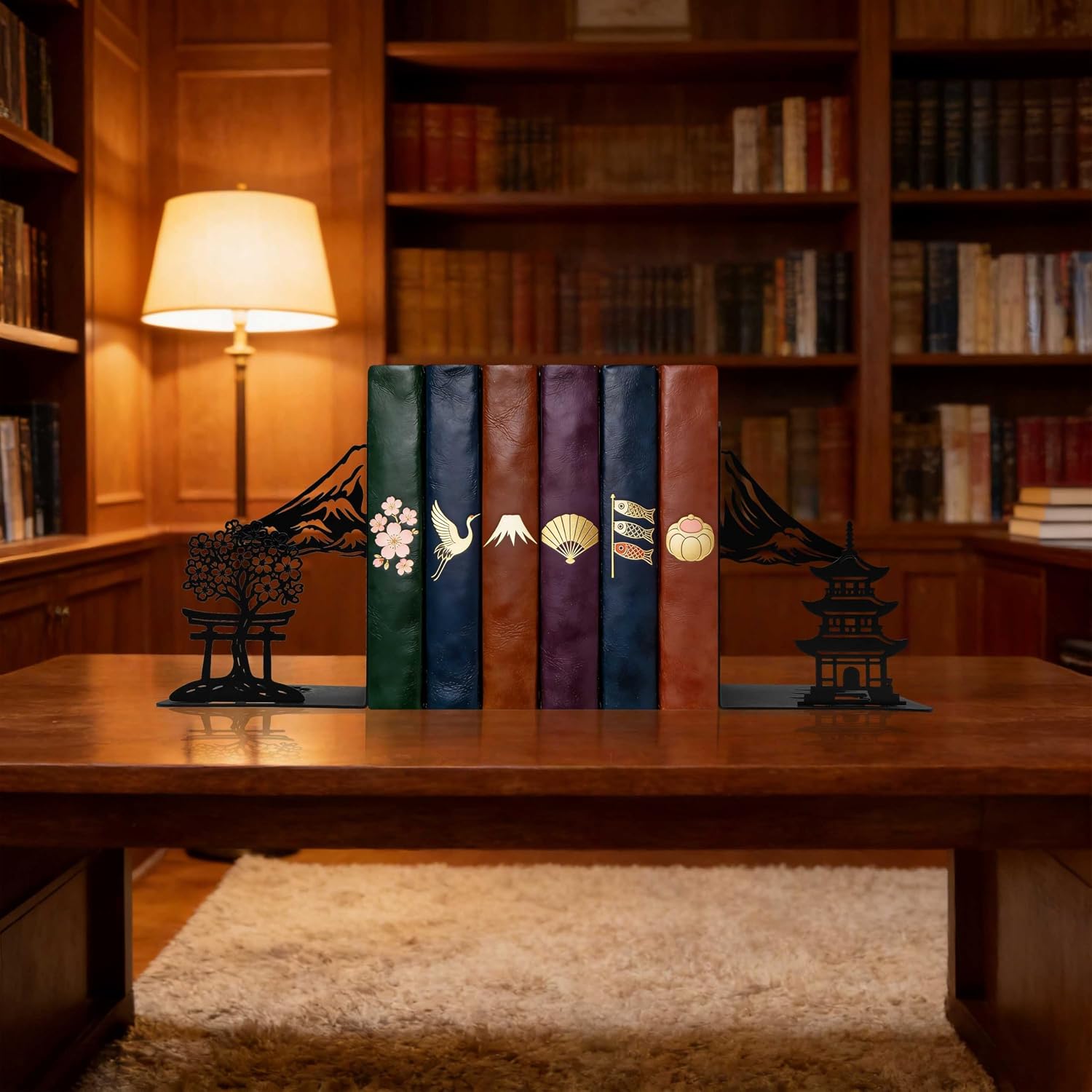 Book Ends for Heavy / Fuji Bookends / Matte Black