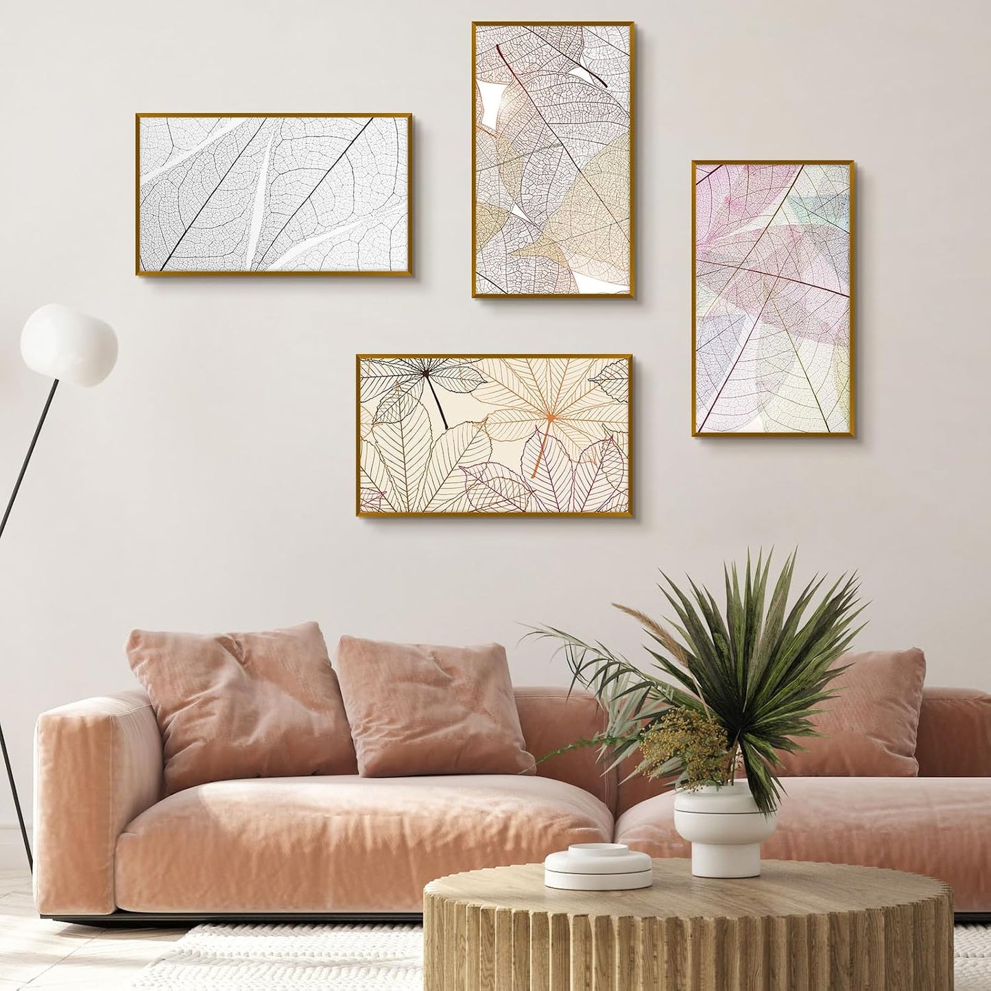 Golden State Art 14x24 Aluminum Poster Frame Acrylic Front Bronze | Metal Thin Frames for 24x14 Photo, Wall Hooks for