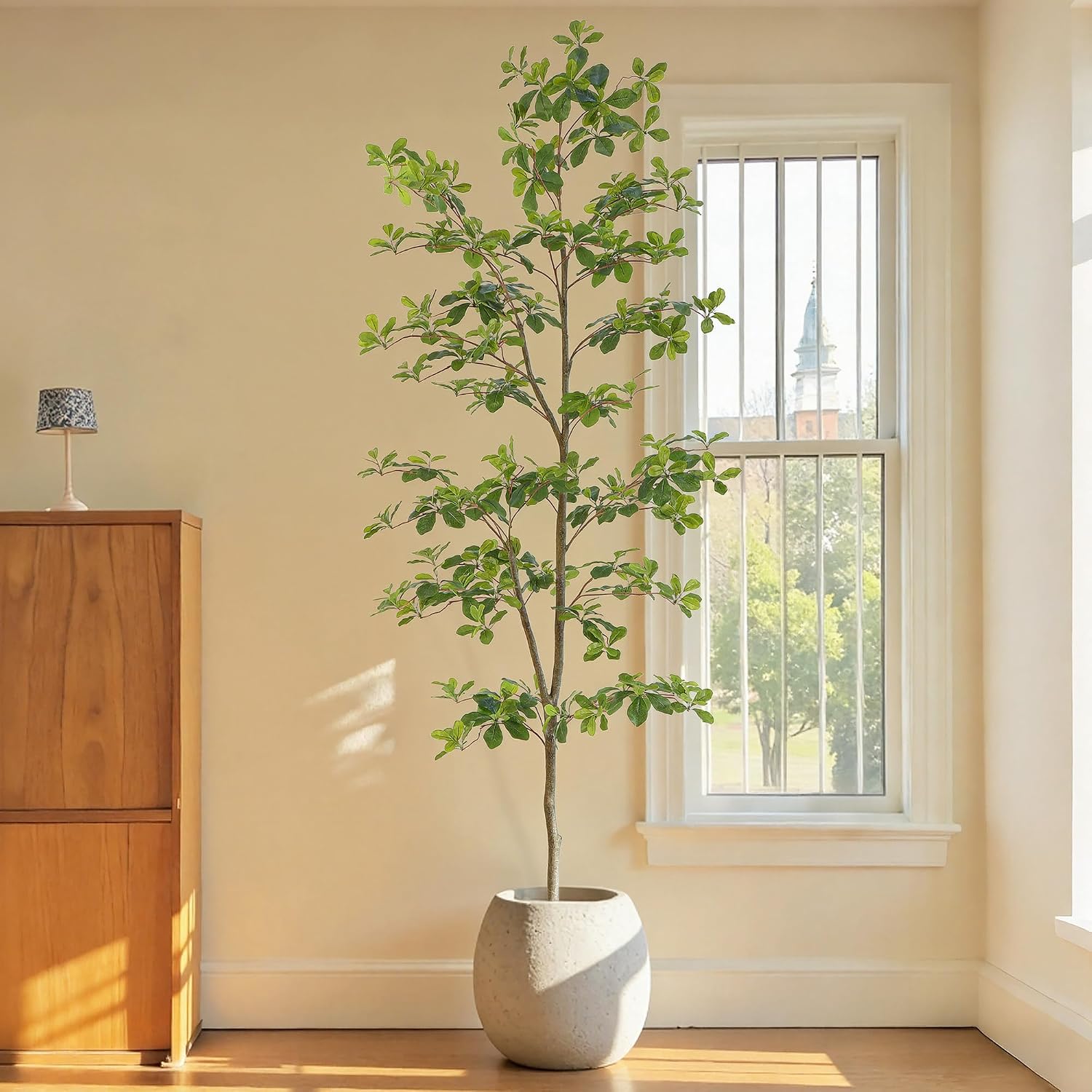 Faux Black Olive Tree / 7ft Black Olive Tree / 7 Inch