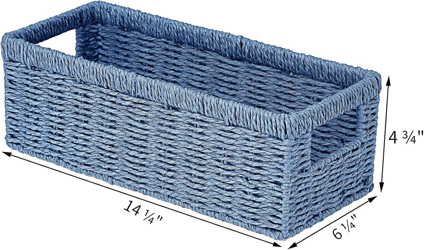 Wicker Baskets / Wicker Storage Basket / Paper Rope