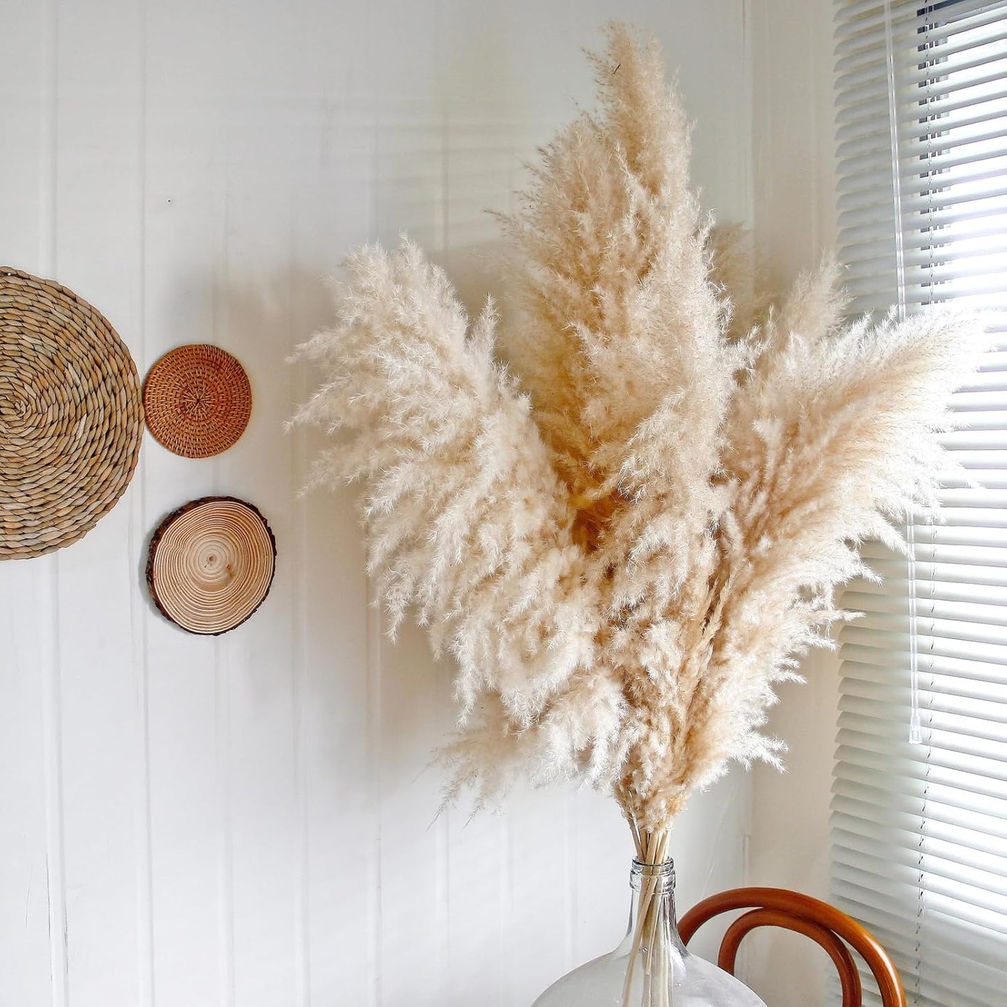 Floor Plants / Tall Pampas Grass for Floor Vases / Set of 20