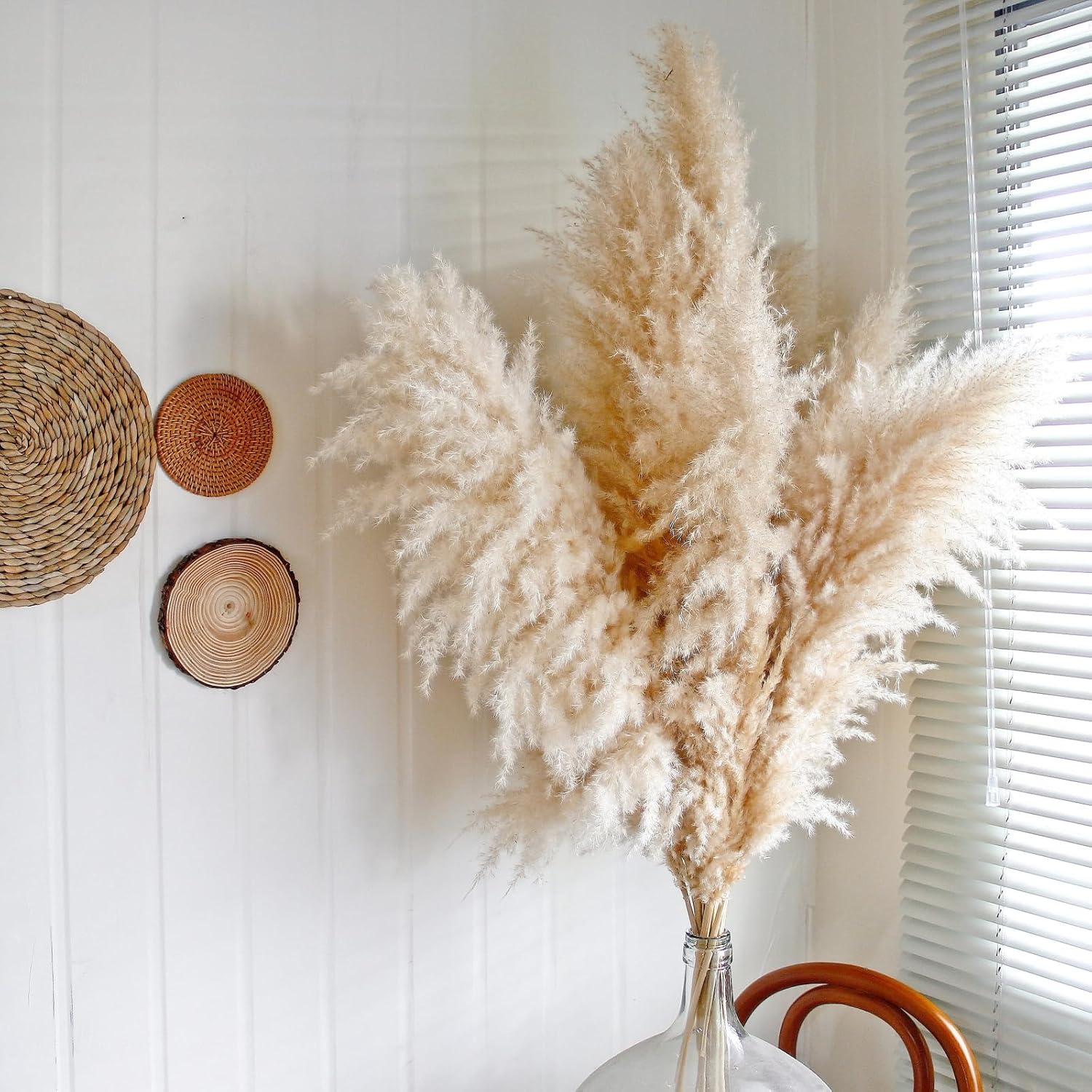 Floor Plants / Tall Pampas Grass for Floor Vases / Set of 20