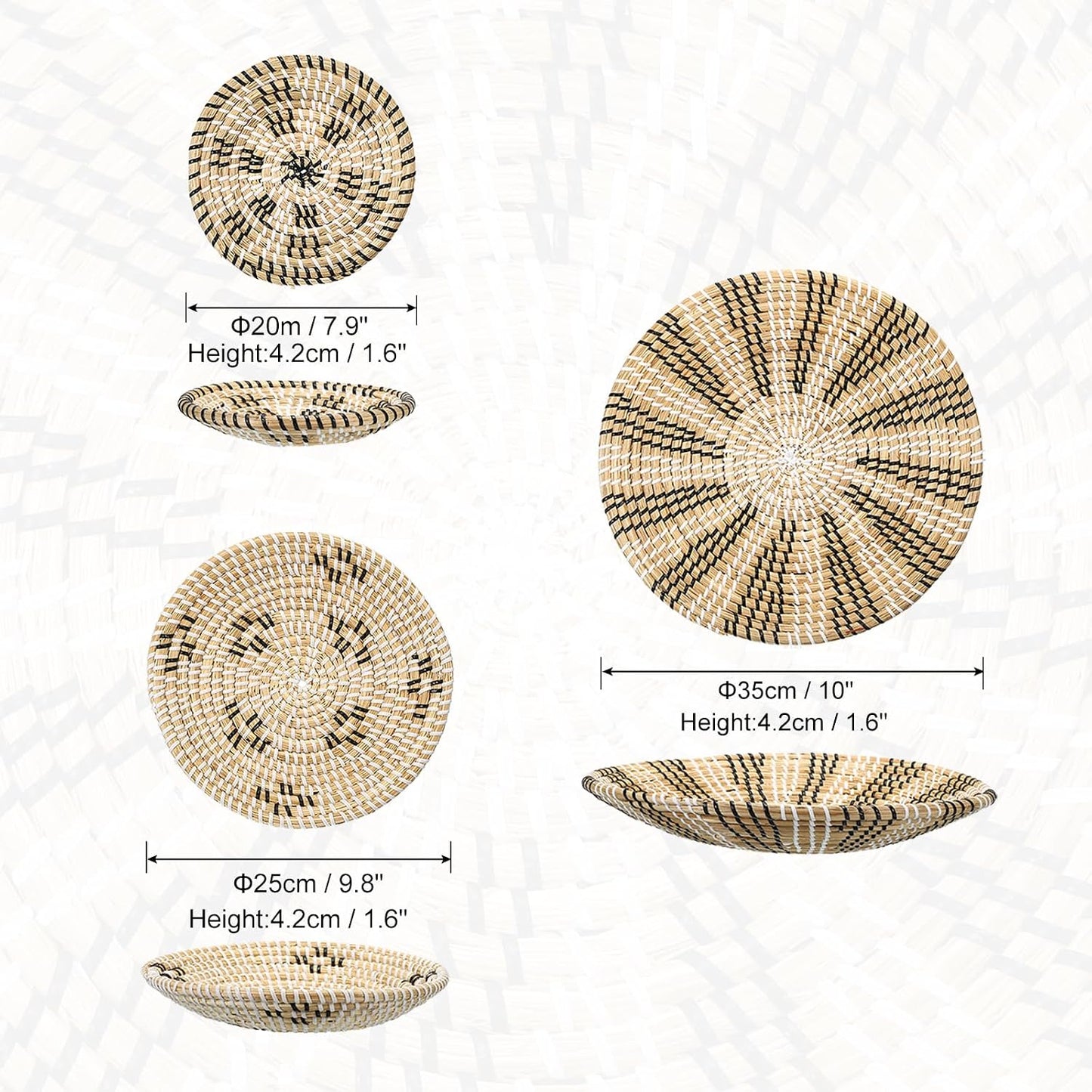 Hanging Woven Wall Basket