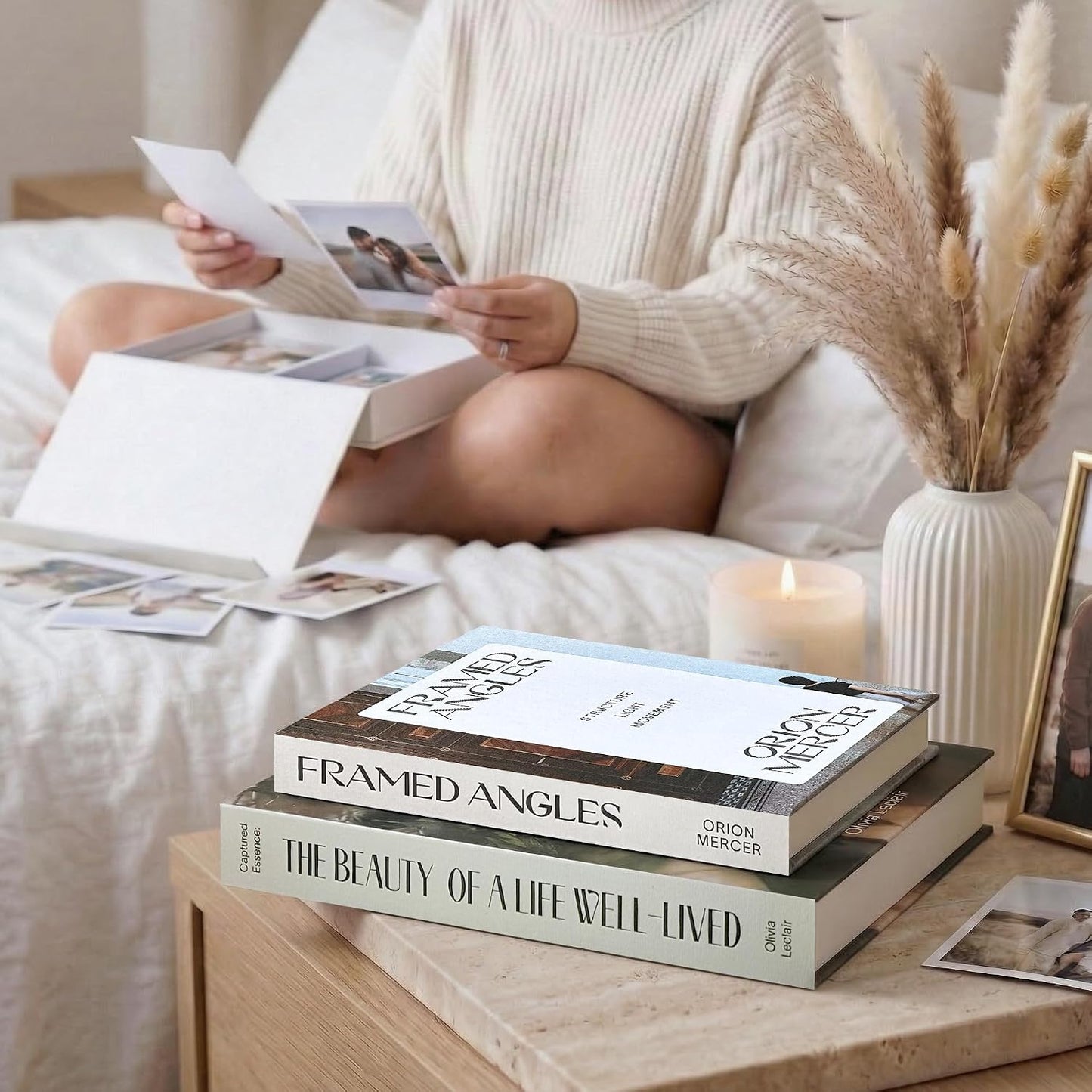 Coffee Table Decor Faux Books for Decoration / Photography & Lifestyle