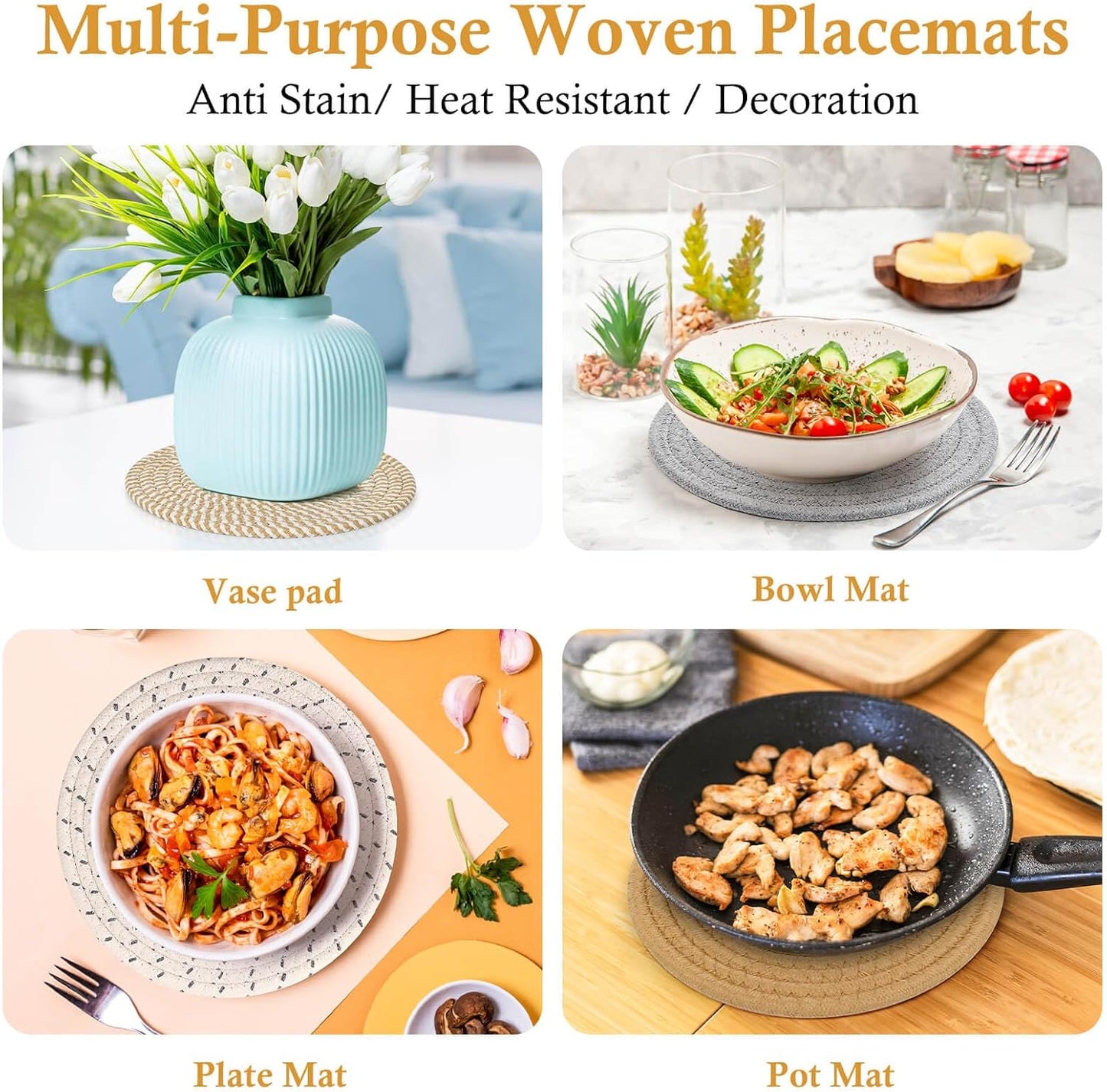 Pot Holders / Hot pots and Pans / Boho