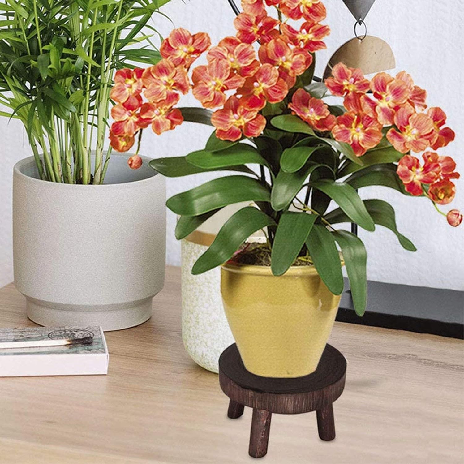 Mini Wooden Stool Display Stand / S+S / Brown