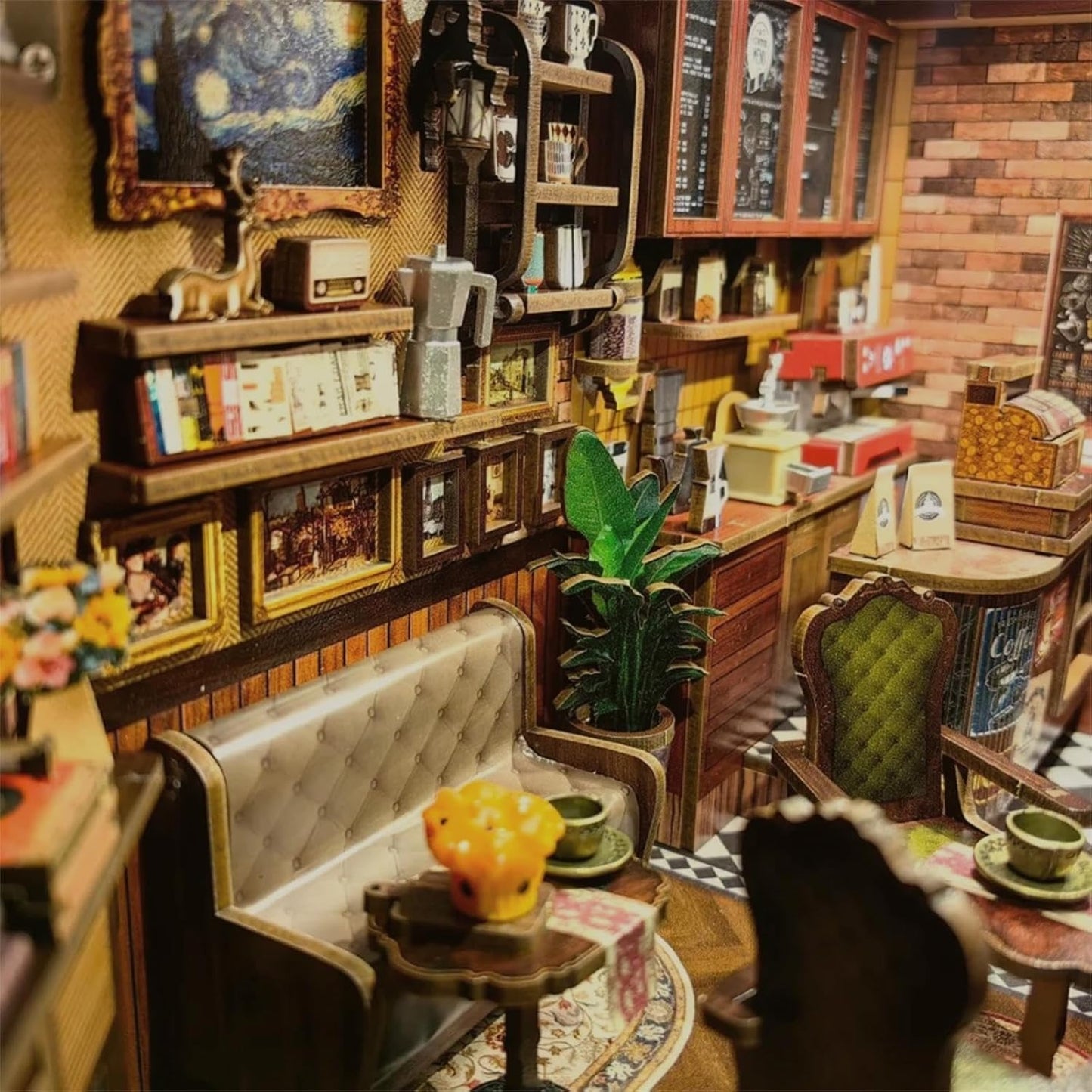 Book Nook Kit / Corner Coffee Shop