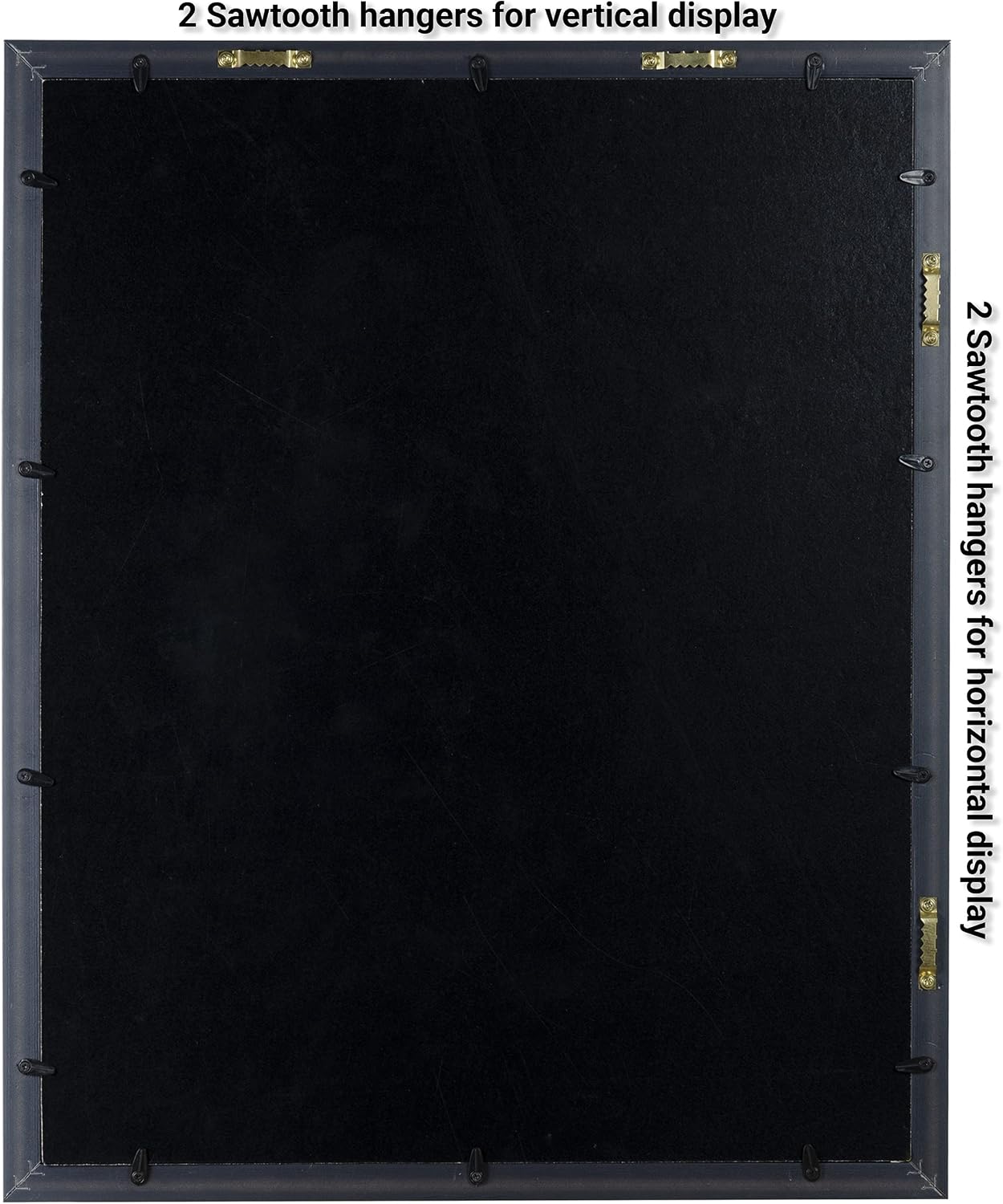 Shadow Box Display Frame with 2 Backgrounds and UV Protection, Multiple Sizes (16x20)