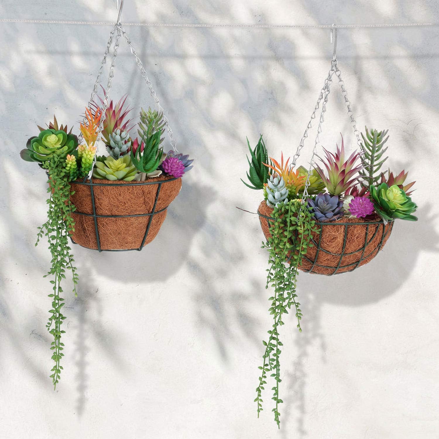 Faux Succulents Artificial Plants / Set of 16