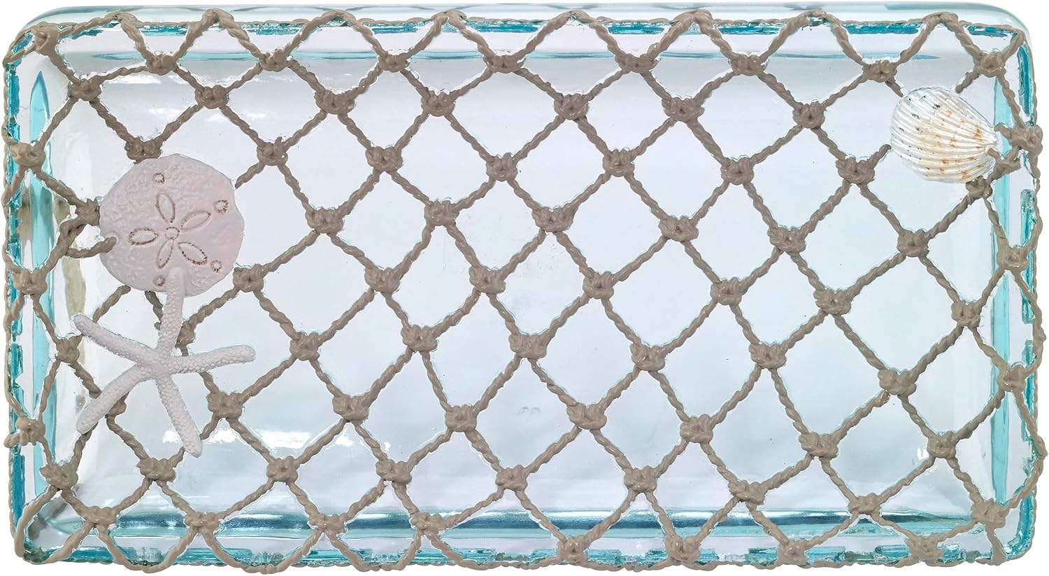 Vanity Tray / Coastal Home Decor / 10 x 5.5 x 1.3