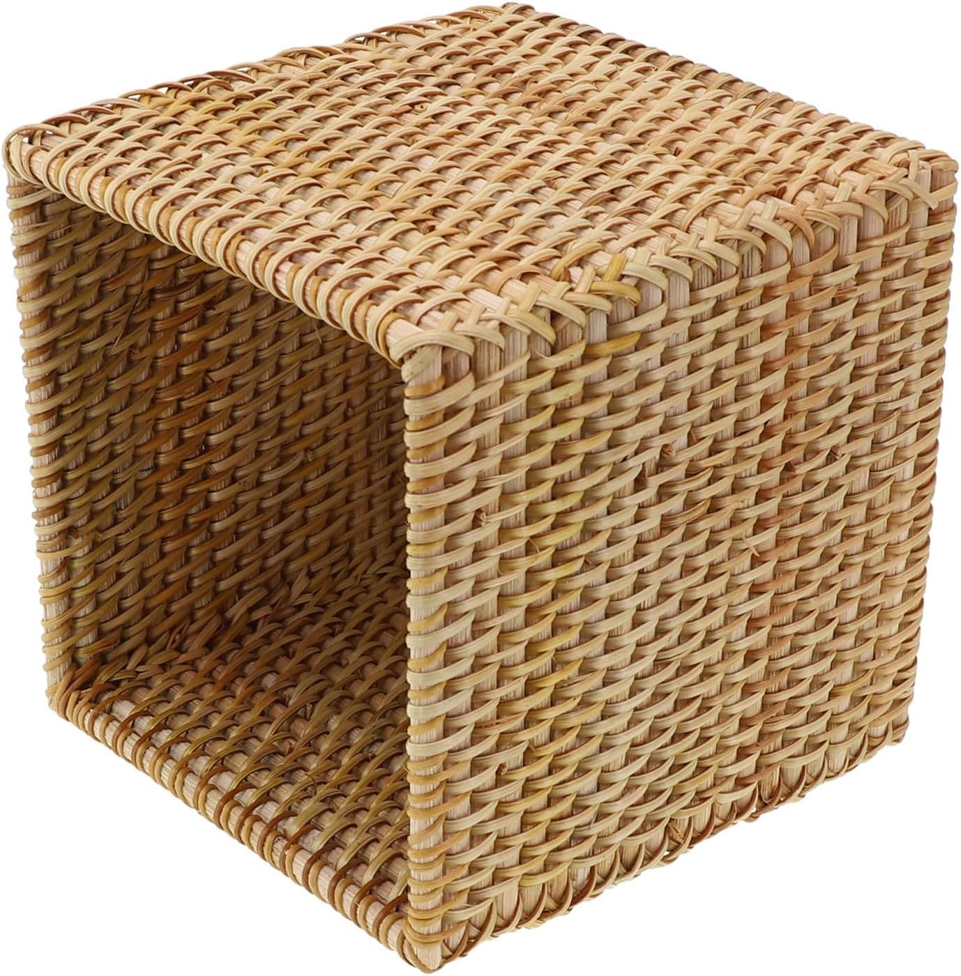 Rattan Tissue Box Cover