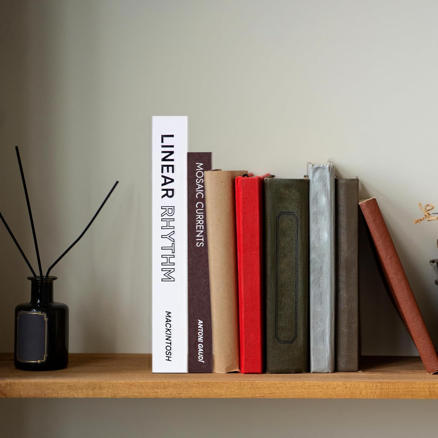 Faux Book Storage Boxes / Set of 2