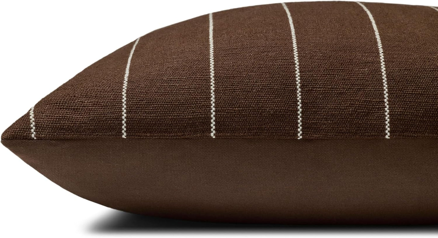 Amber Lewis Keisha Collection PAL0046 Chocolate/Natural 18'' x / Chocolate / Natural / Cover Only