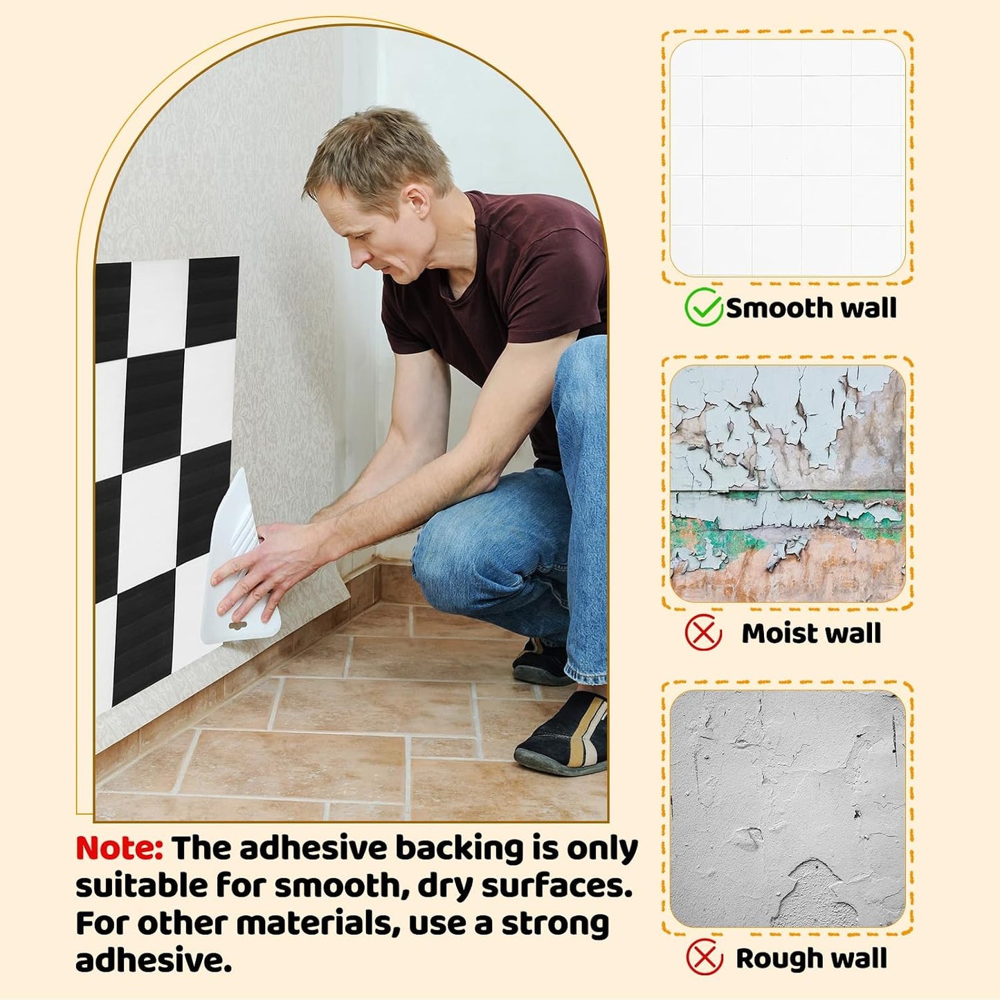 Anti Collision Wall Padding for Playroom and White Padded Wall Panels / Black / 15.8 x 78.7