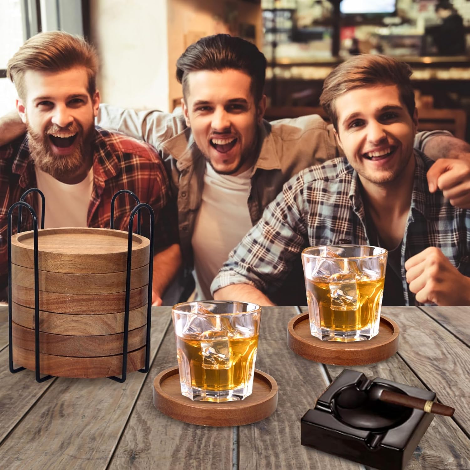 Holder Modern Outdoor Bar / Set of 8