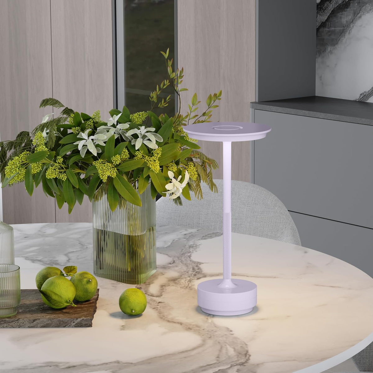 LED Rechargeable Cordless Table Lamp 2P Light Portable Lights | | Battery Operated 3 Levels Brightness IP54 Waterproof