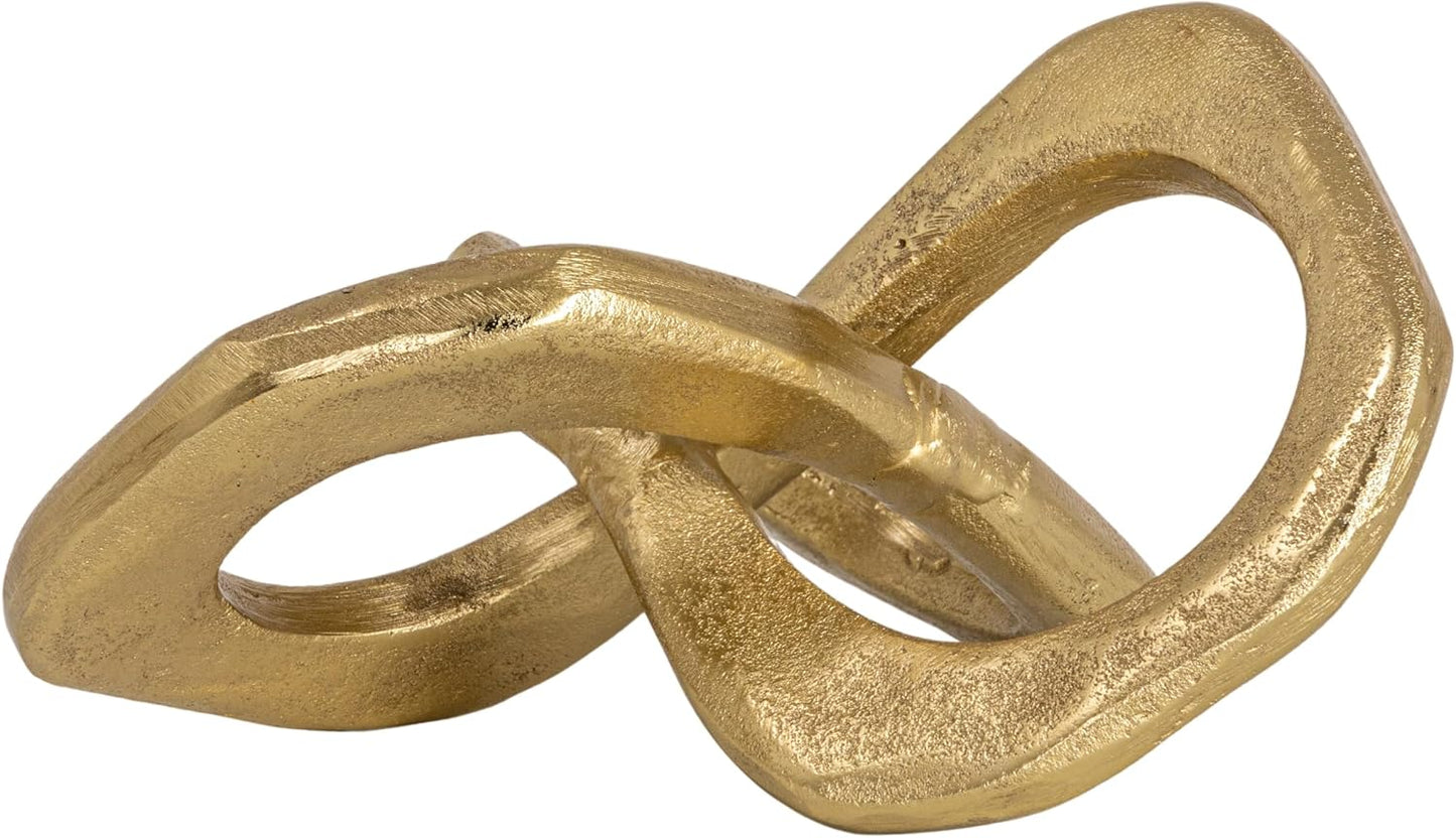 Abstract Metal Figurine / Gold