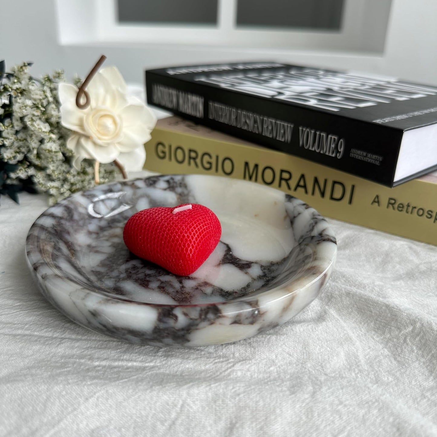 Marble Jewelry Tray / Calacatta / Natural
