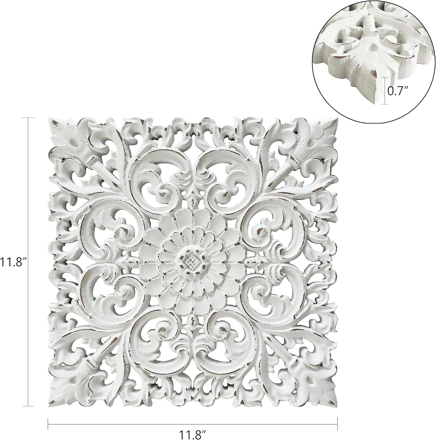Unique Hand Carved Wooden Wall Panels