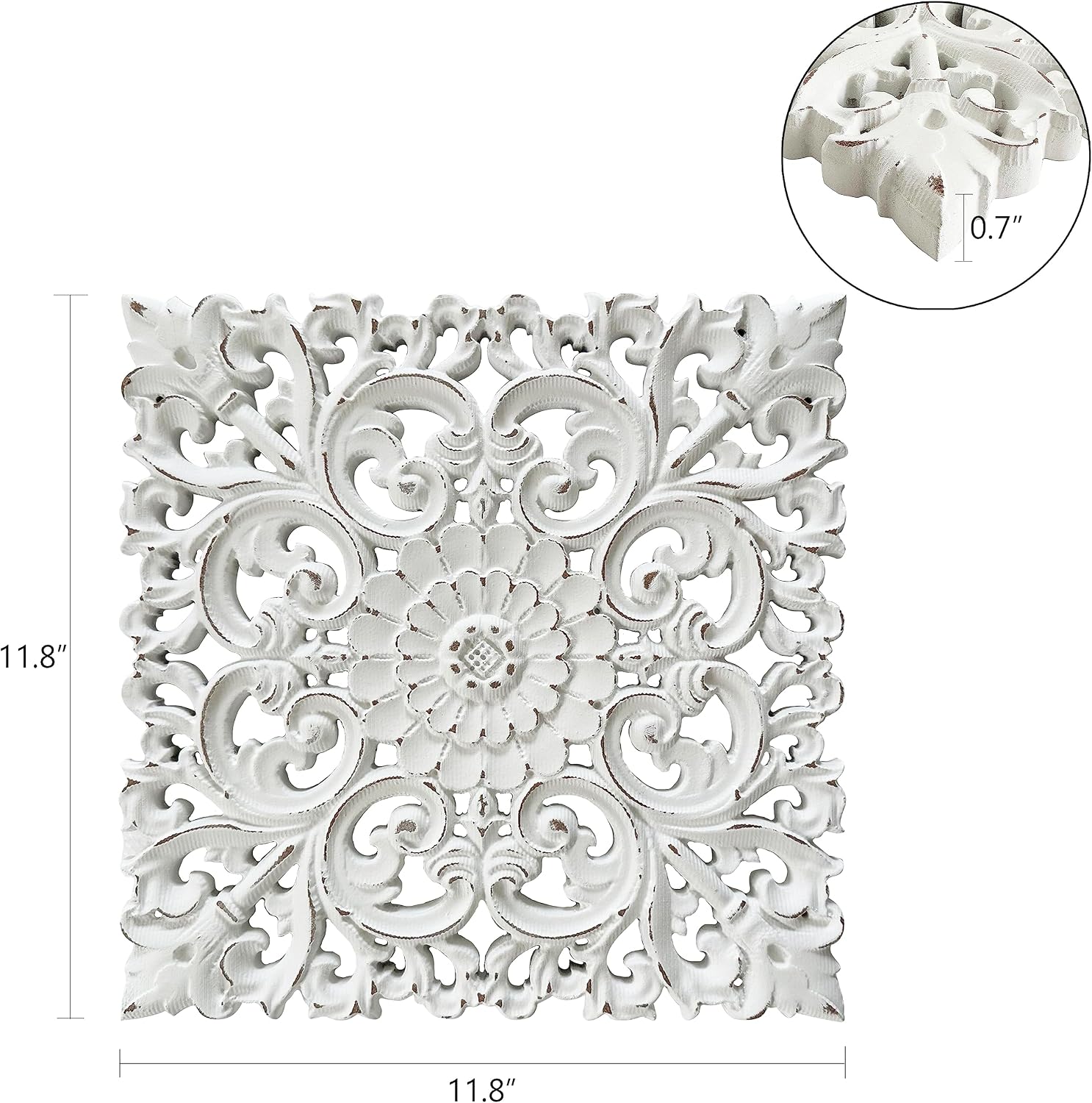 Unique Hand Carved Wooden Wall Panels