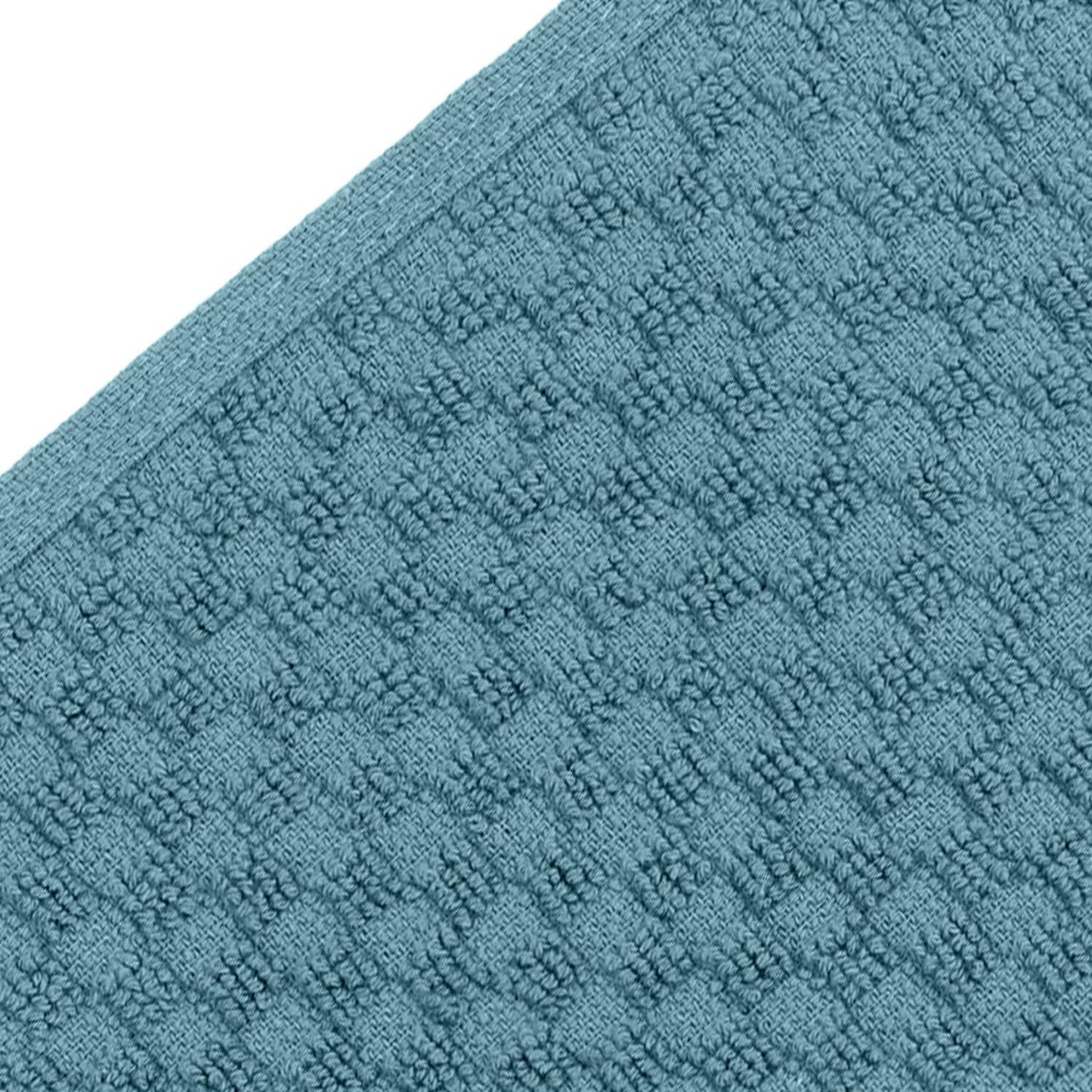 Super Absorbent Kitchen Towels 24 Pack - Premium 100% Cotton Kitchen Towels, 450GSM Thick Machine Washable Aqua Dish