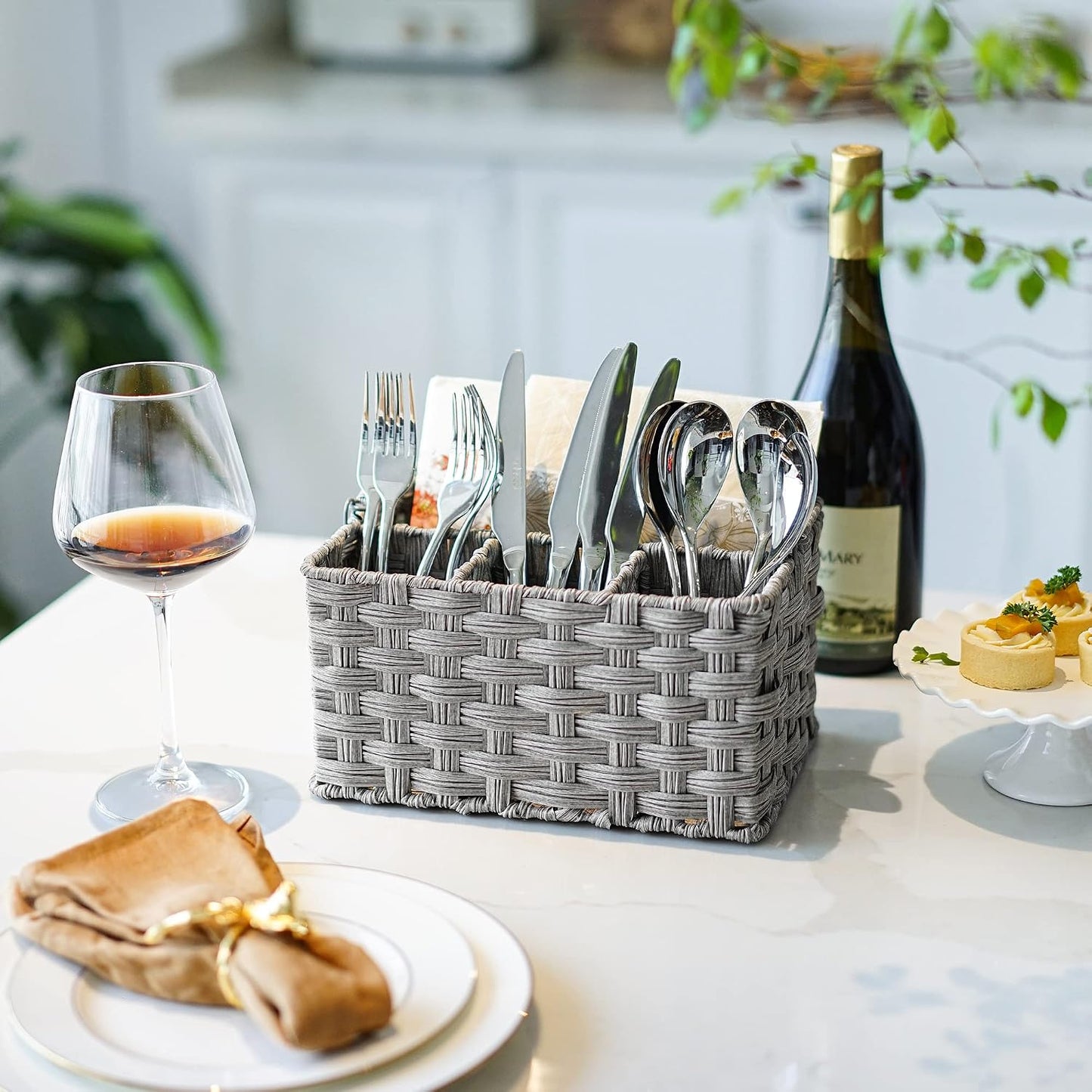 Organizer / Picnic Basket / Gray