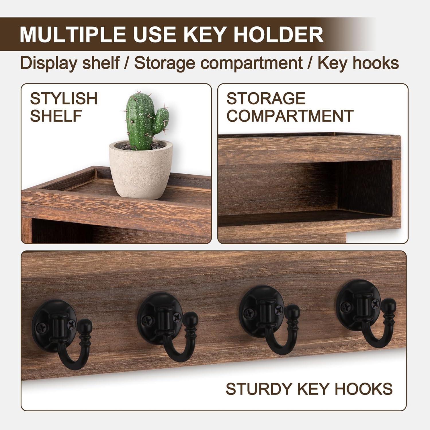 Home Decor Rack / Brown