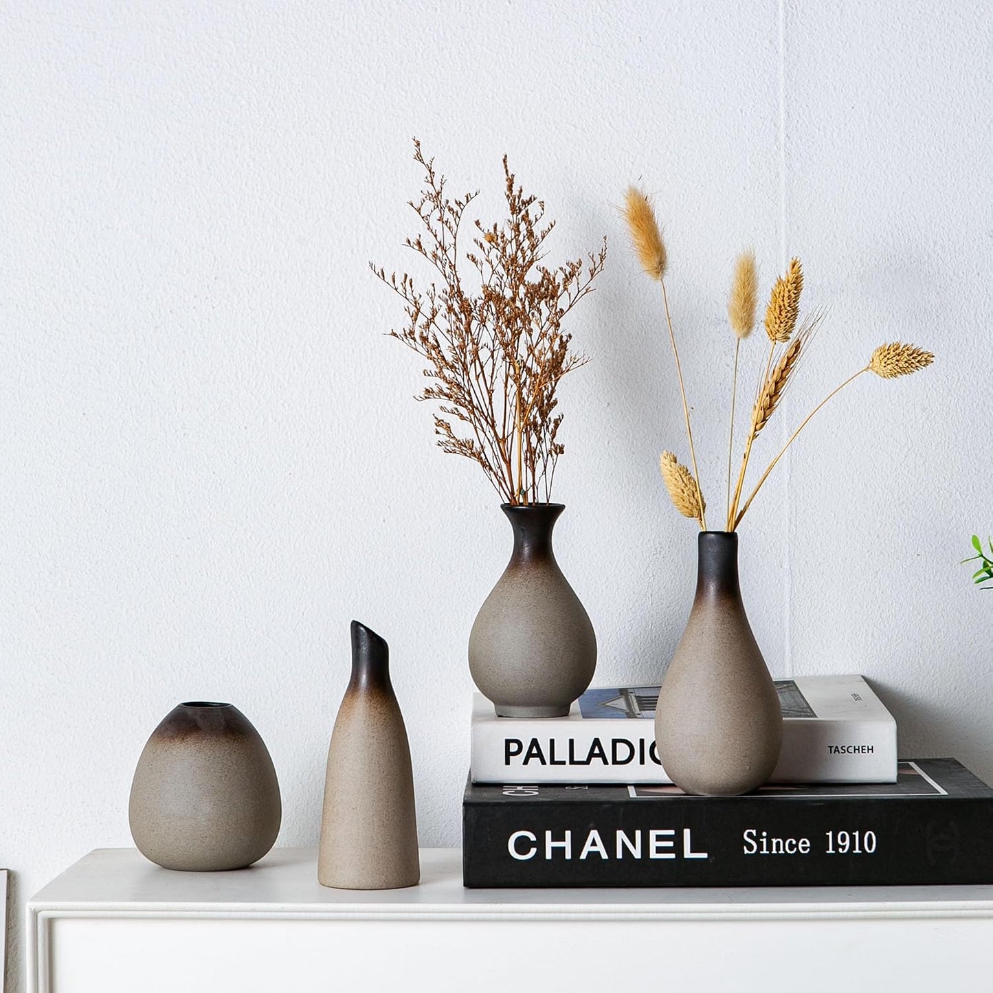 Ceramic Bud Vase / Rustic / Set of 11