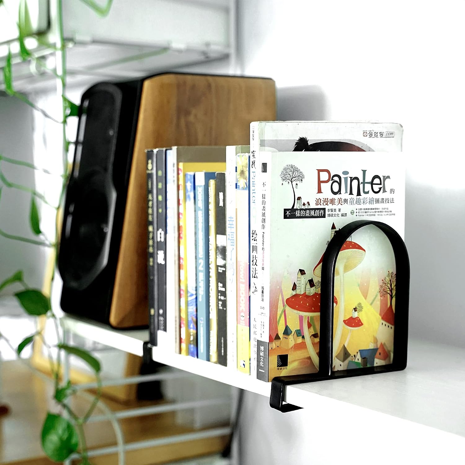 Metal Book Ends / Normal / Black