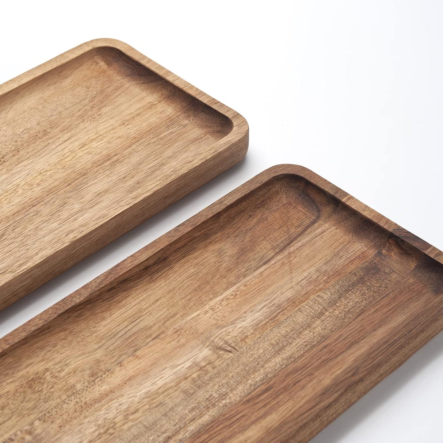 Acacia Wood Counter Tray / 11.8 x 5.5 x 0.8