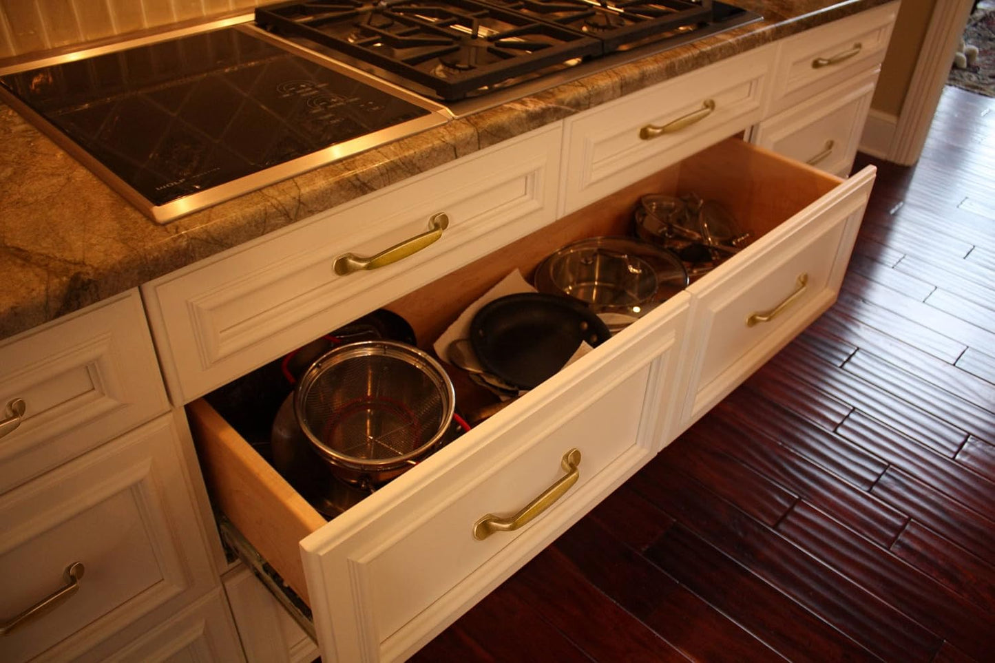 3.78- Center to Center Arch Cabinet / 3 3/4" Center To Center / Antique / Antique Brass / Set of 6