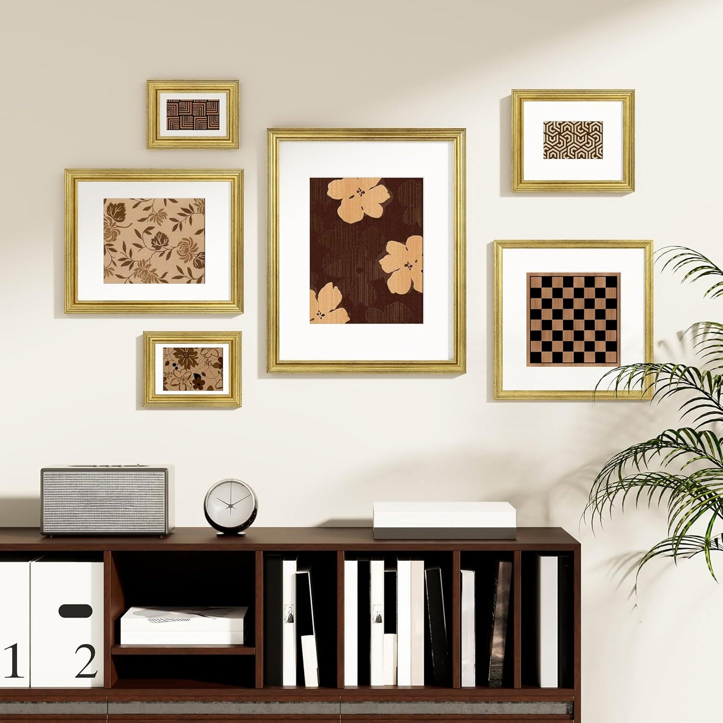 Ornate Vintage Photo Frame / 8 x 10 / Gold / Set of 2