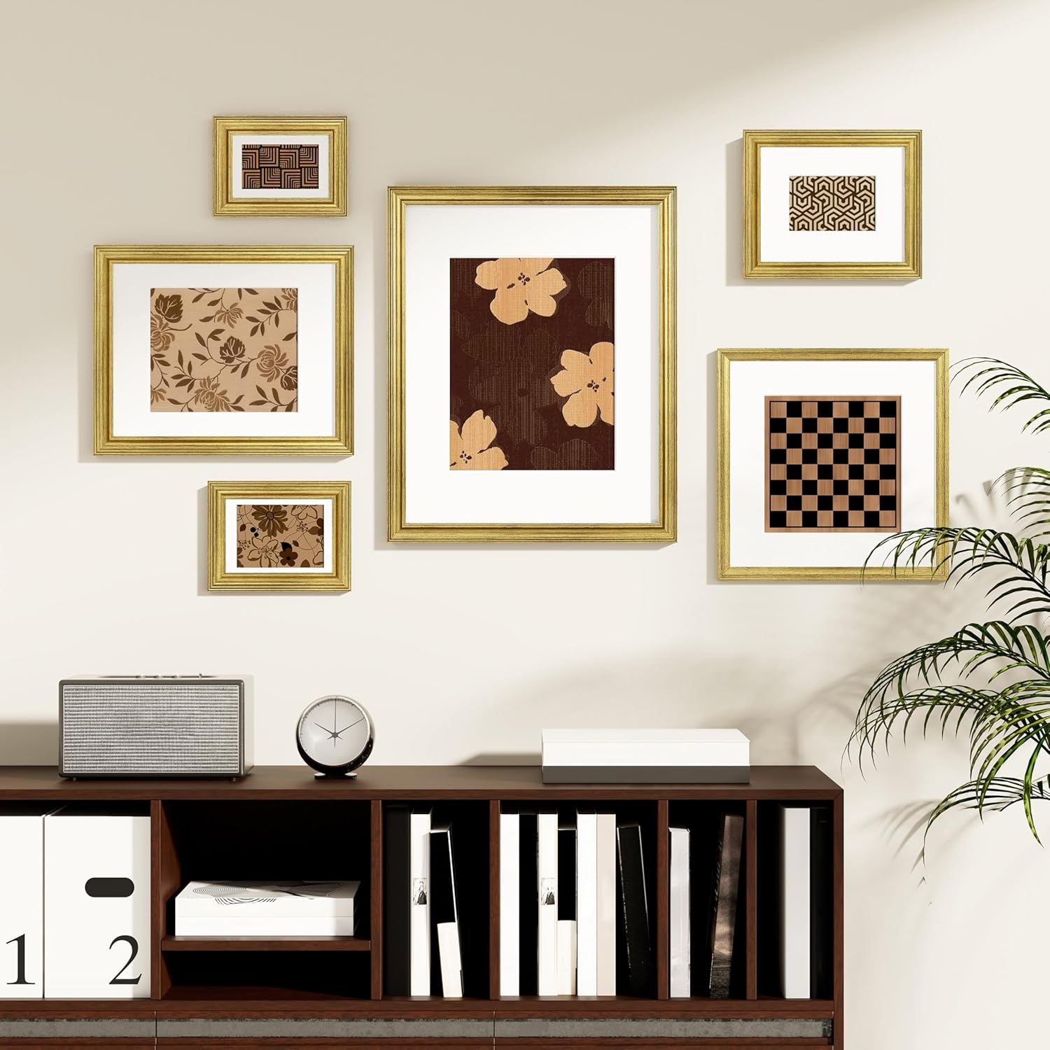 Ornate Vintage Photo Frame / 8 x 10 / Gold / Set of 2