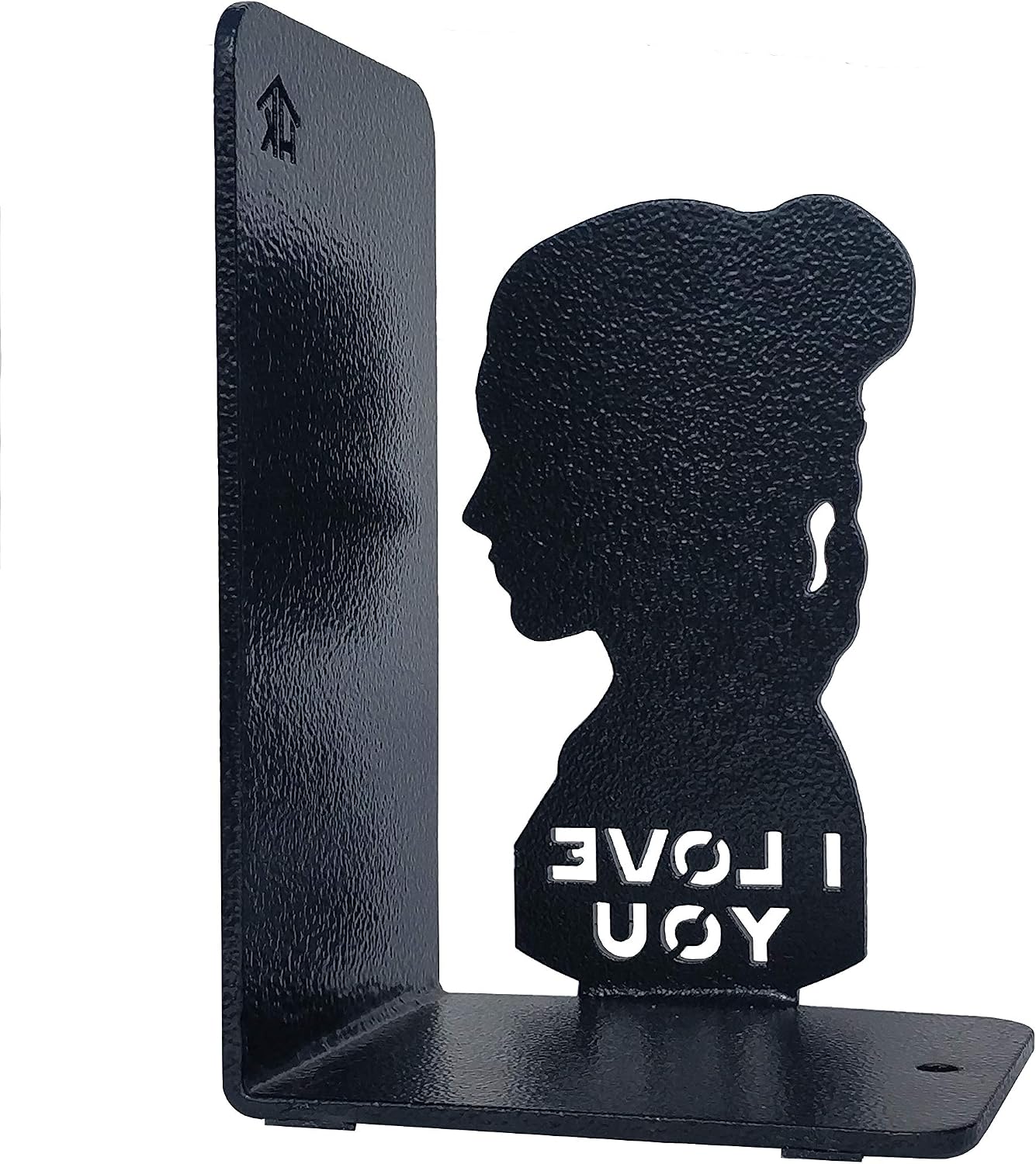 I Love You I Know Metal Bookend