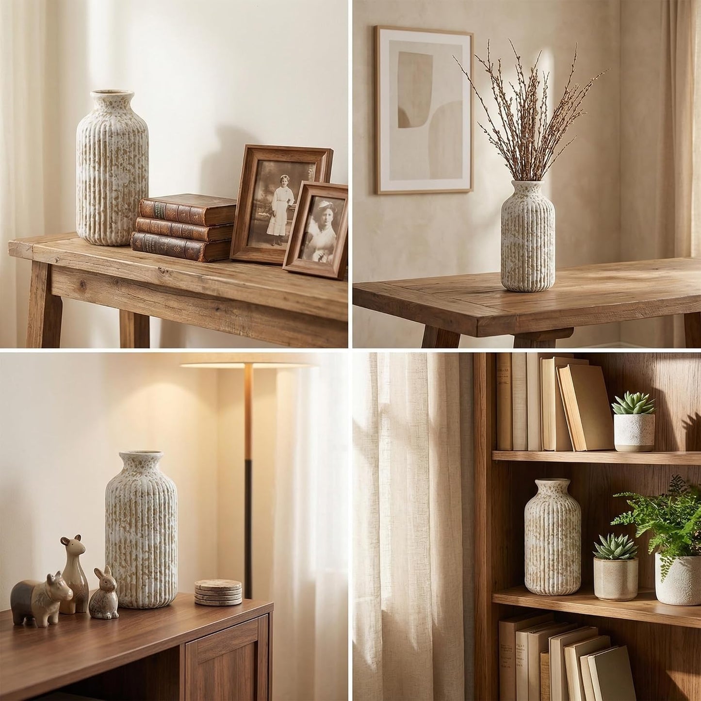 Rustic Ceramic Vase 9 / Retro-9