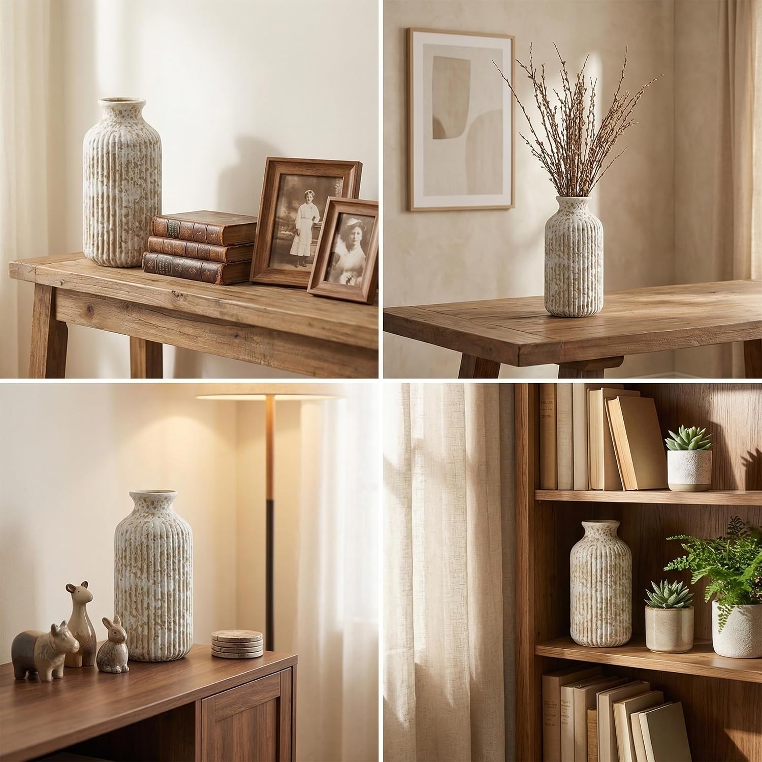 Rustic Ceramic Vase 9 / Retro-9