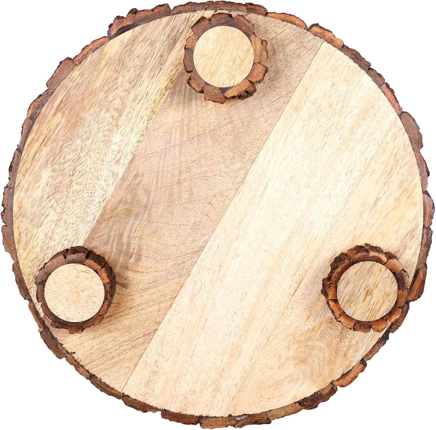 Mango Wood Pedestal Stand