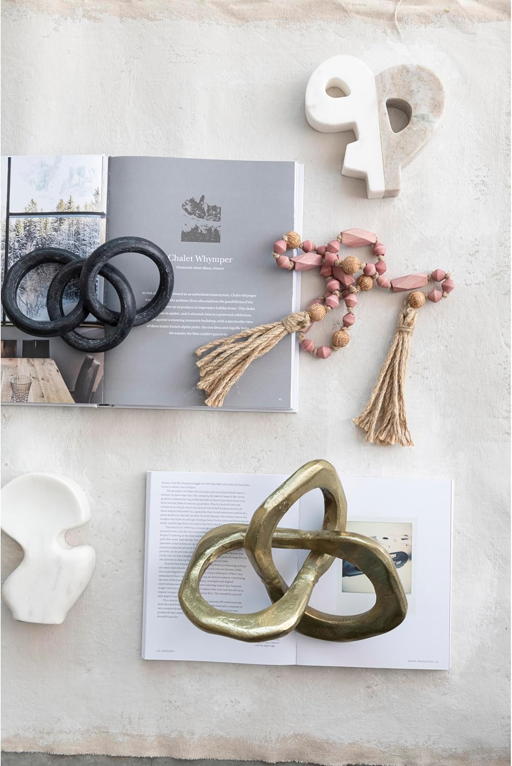Abstract Metal Figurine / Gold