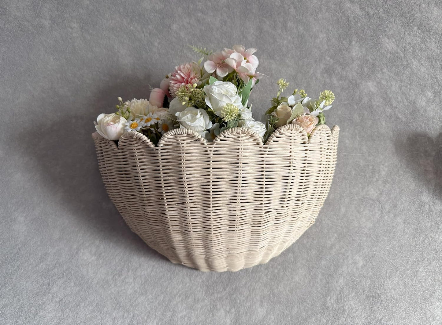 woven wall baskets / 16 x 10 x 7 / Set of 2