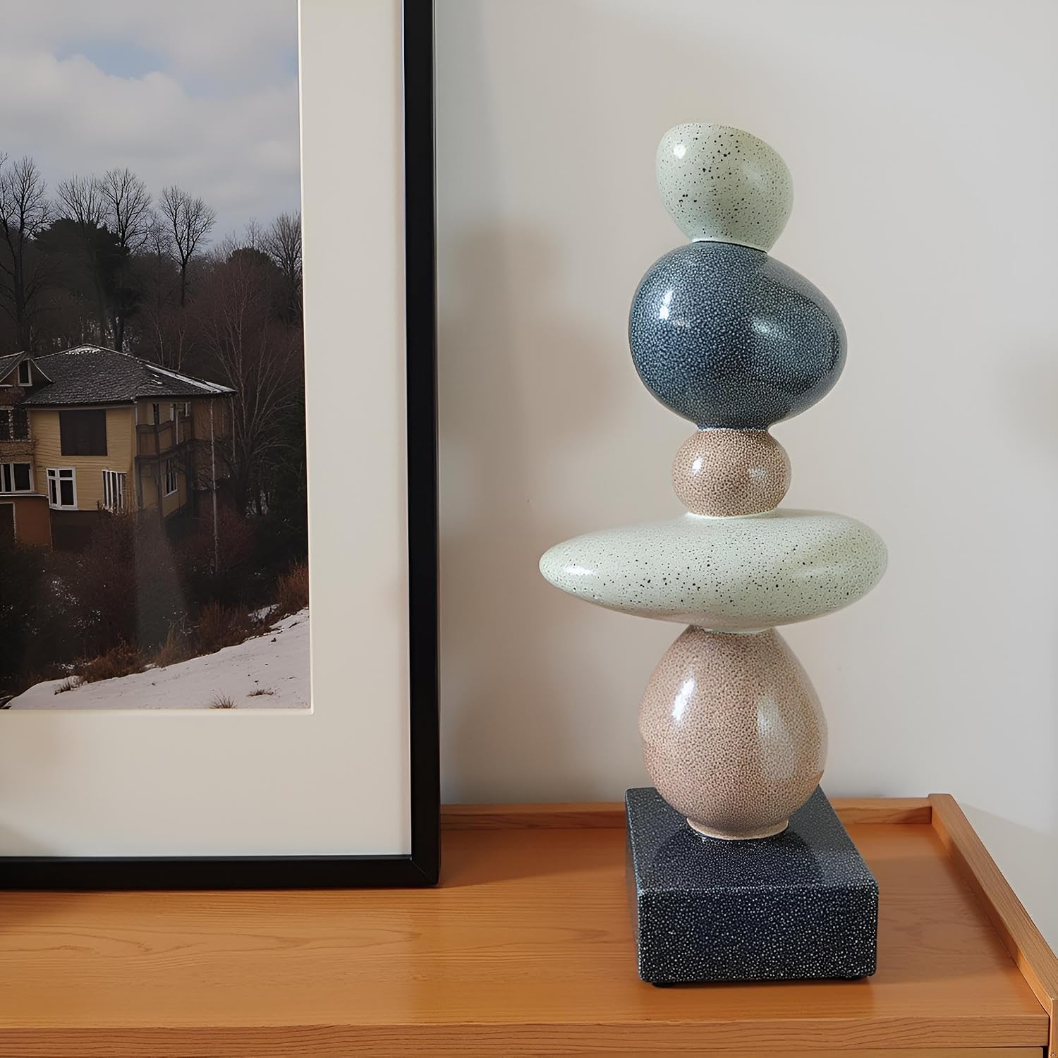 Sandstone Statue Decor / 13" Marble Color