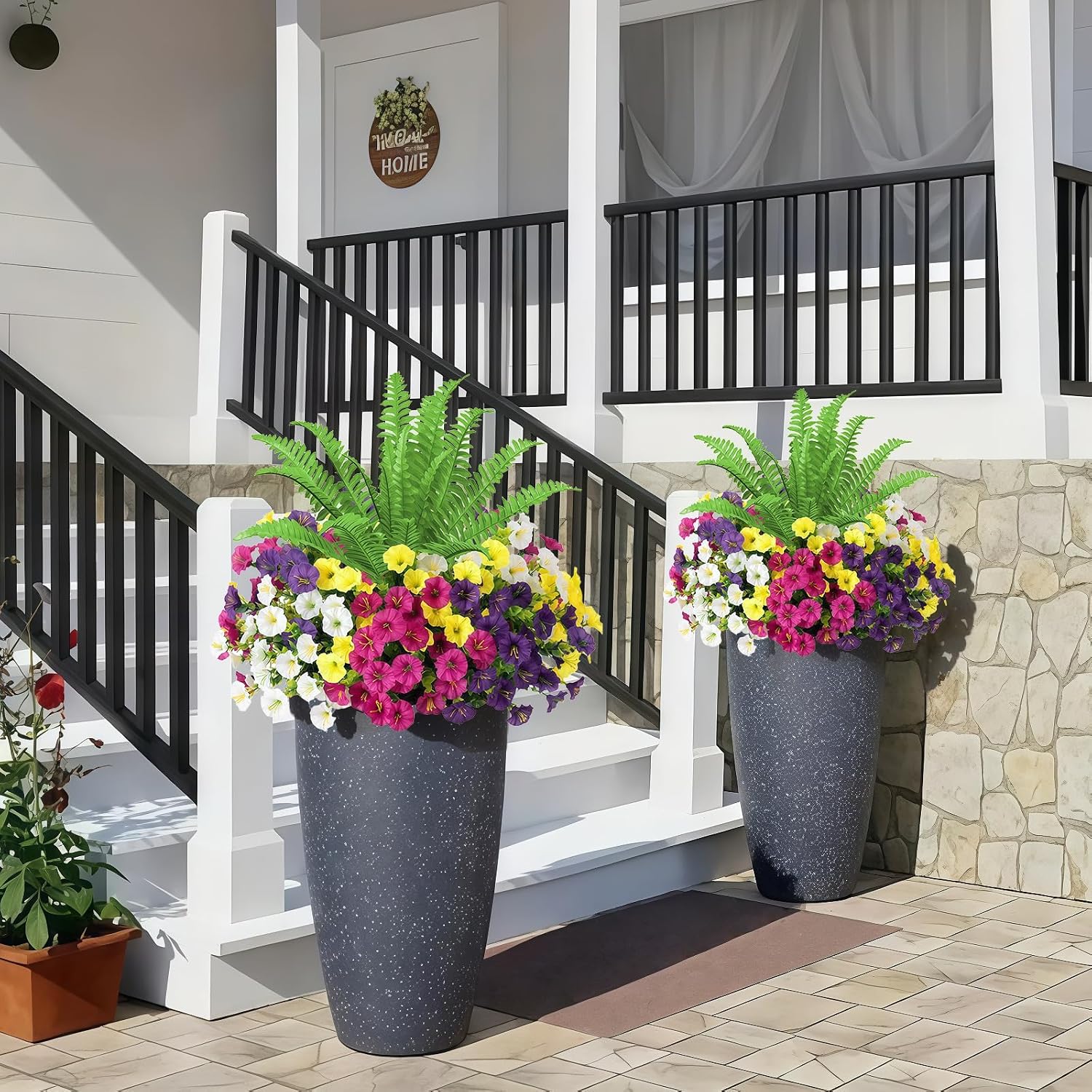 Artificial Flowers / UV Resistant fake Plants Flowers Bundles