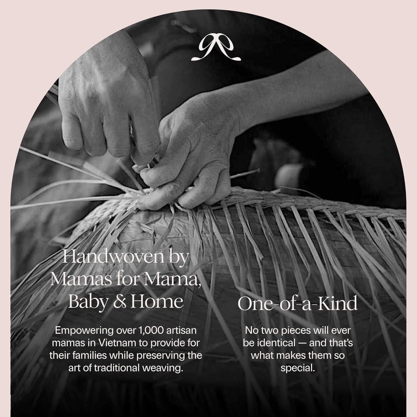 Hand Woven Basket / Natural