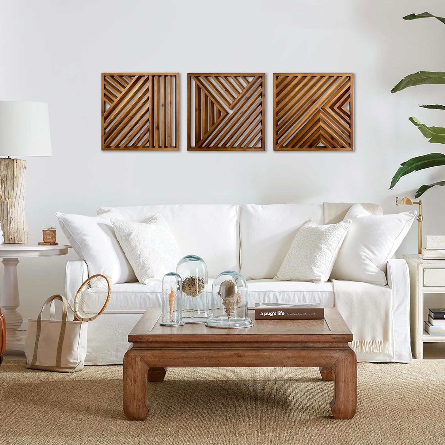 Wood Wall Art decorate / Set of 3