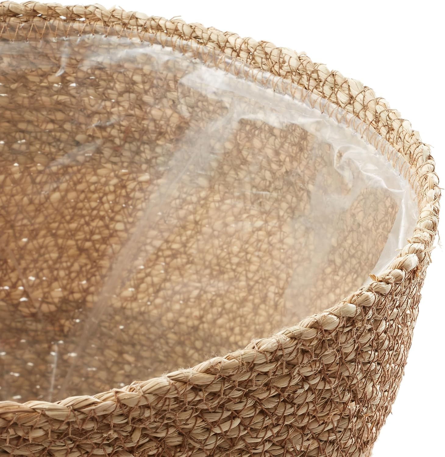 Seagrass Planter Baskets / Two-tone / Set of 3