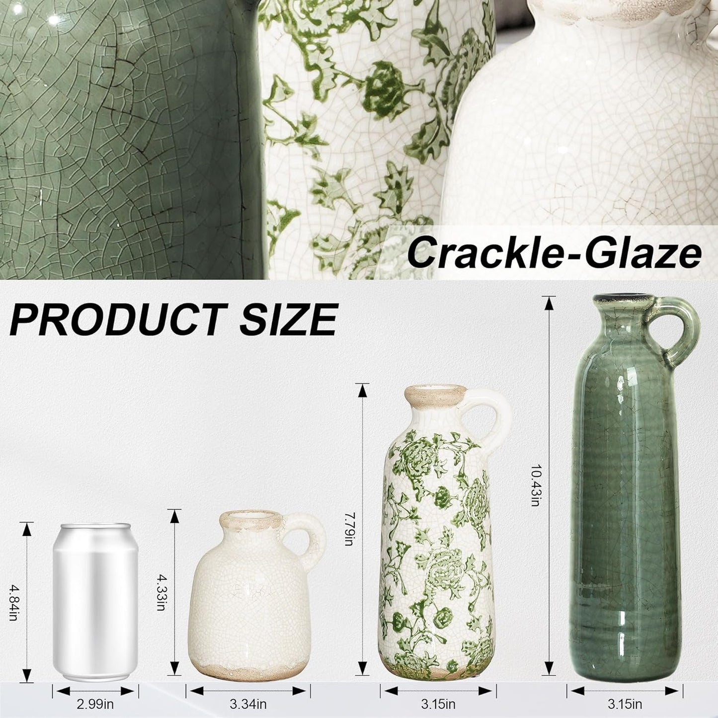 Ceramic Vase Set / Aa / Set of 3
