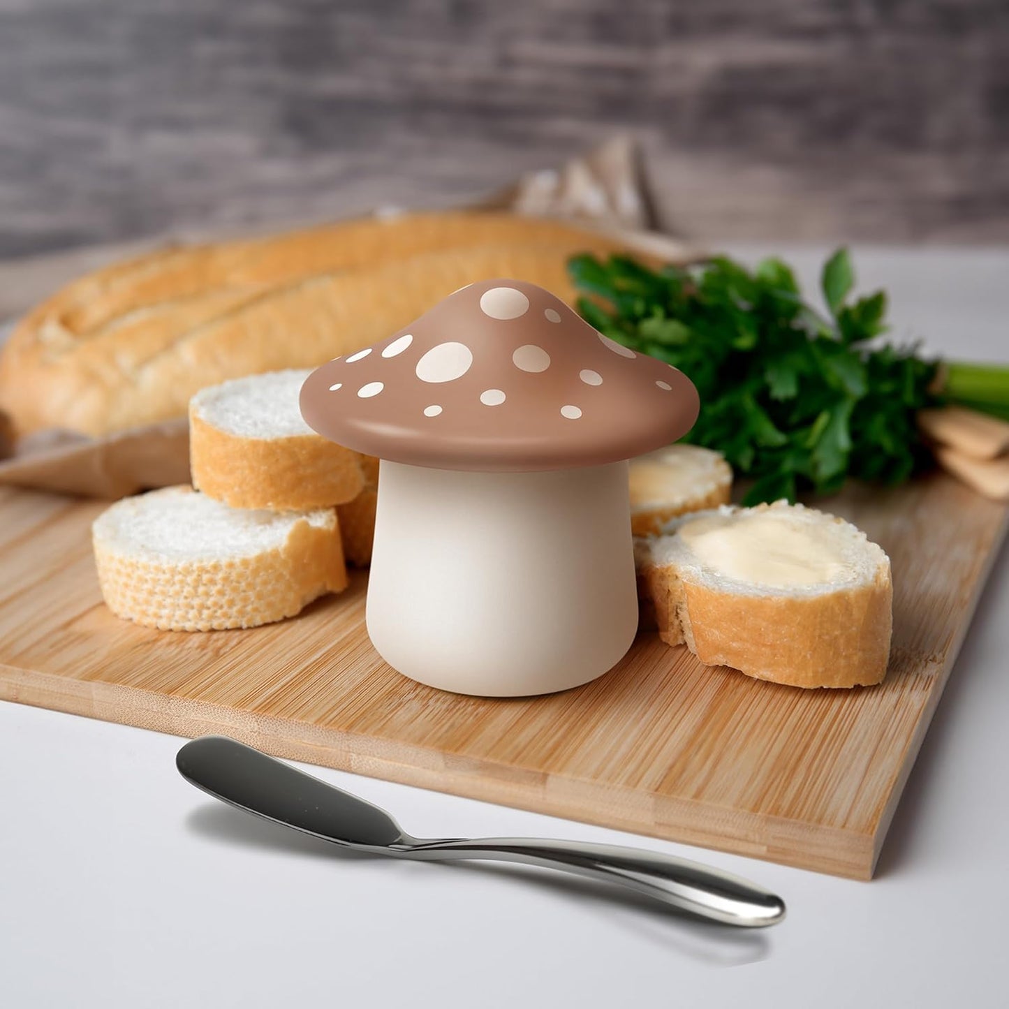Mushroom Butter Storage Container / FORAGE