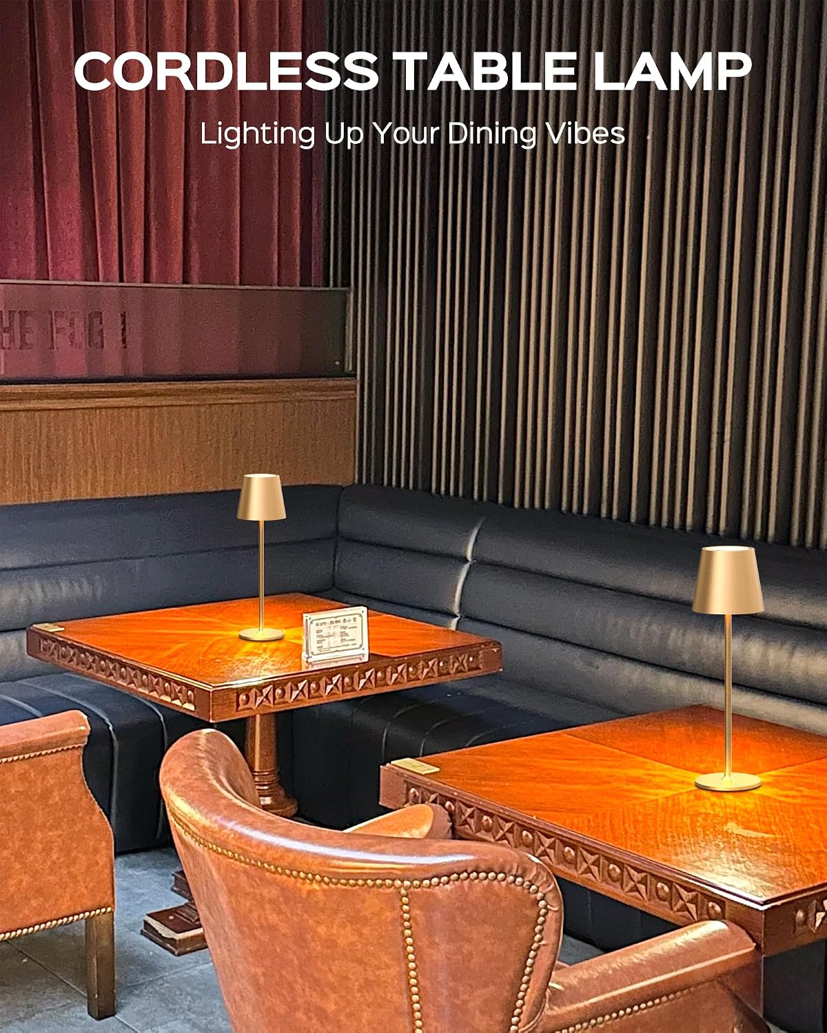 JACKYLED Cordless Table Lamps Rechargeable, 3 Adjustable Height, 5000 Capactiy Operated, 3 Colors Smooth Dimming